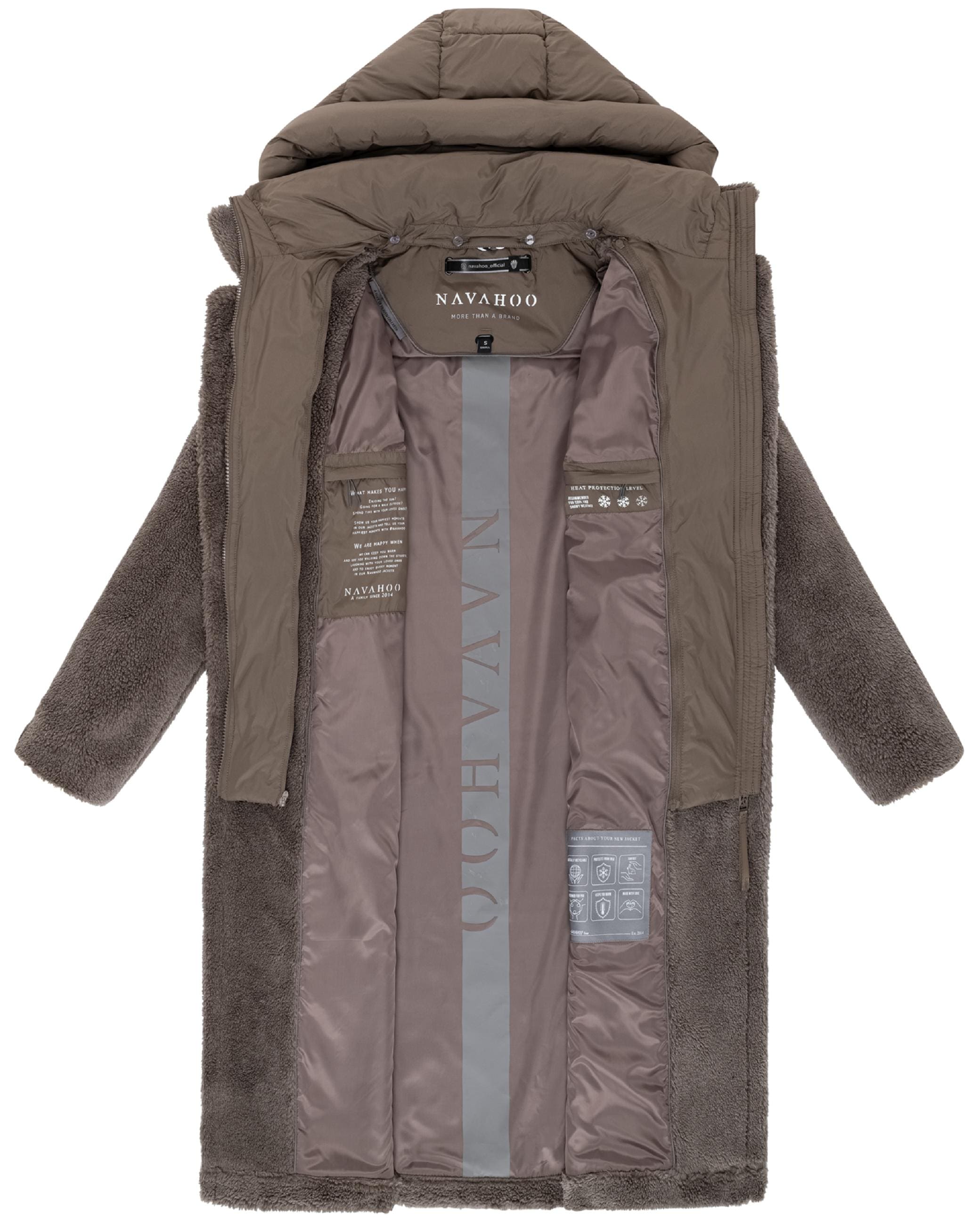 Navahoo Wintermantel »Wintermantel Teddyzauber 14«