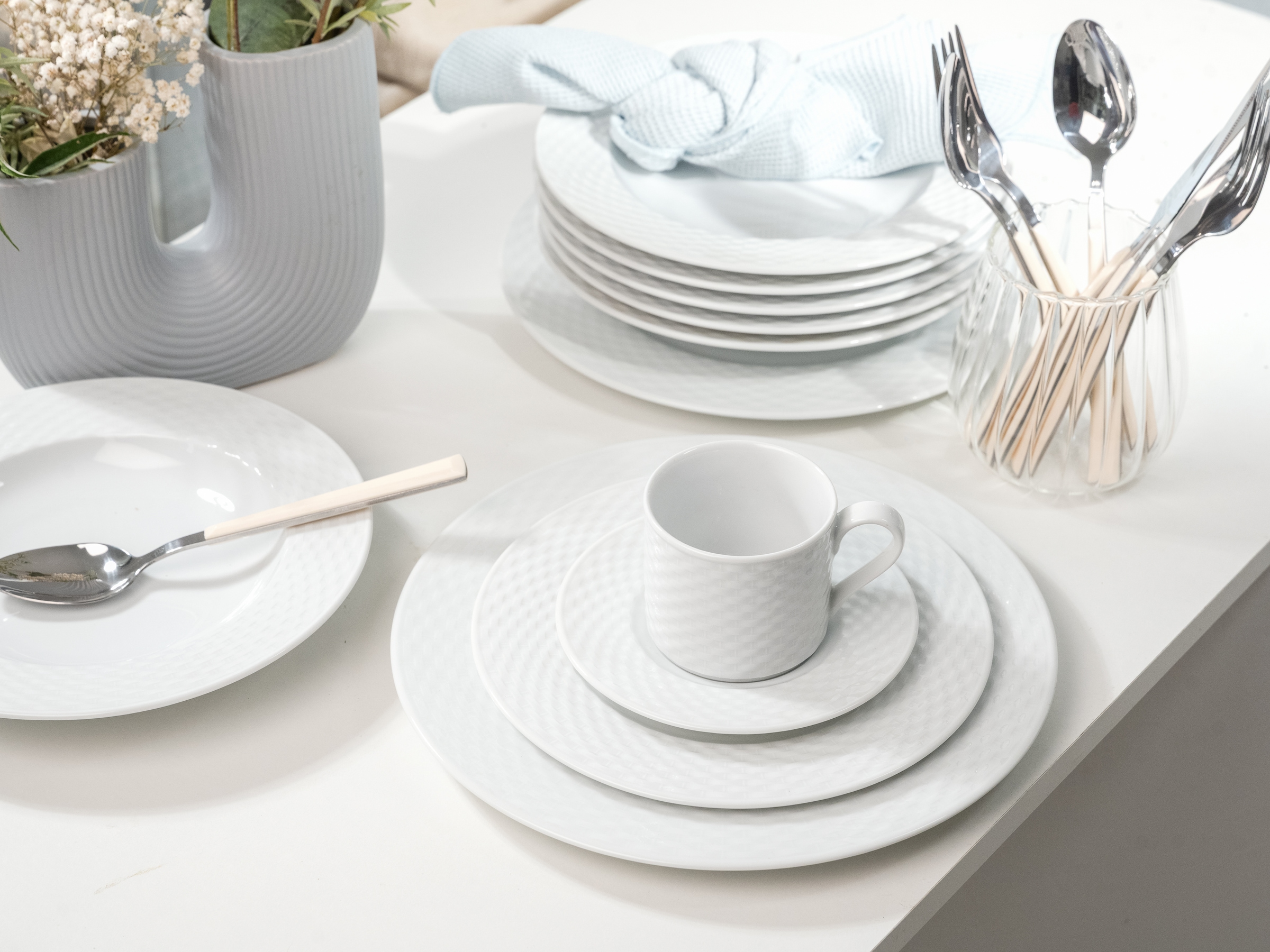 CreaTable Kombiservice »Polo, Service 30-tlg.« Daily Use, Zeitlos