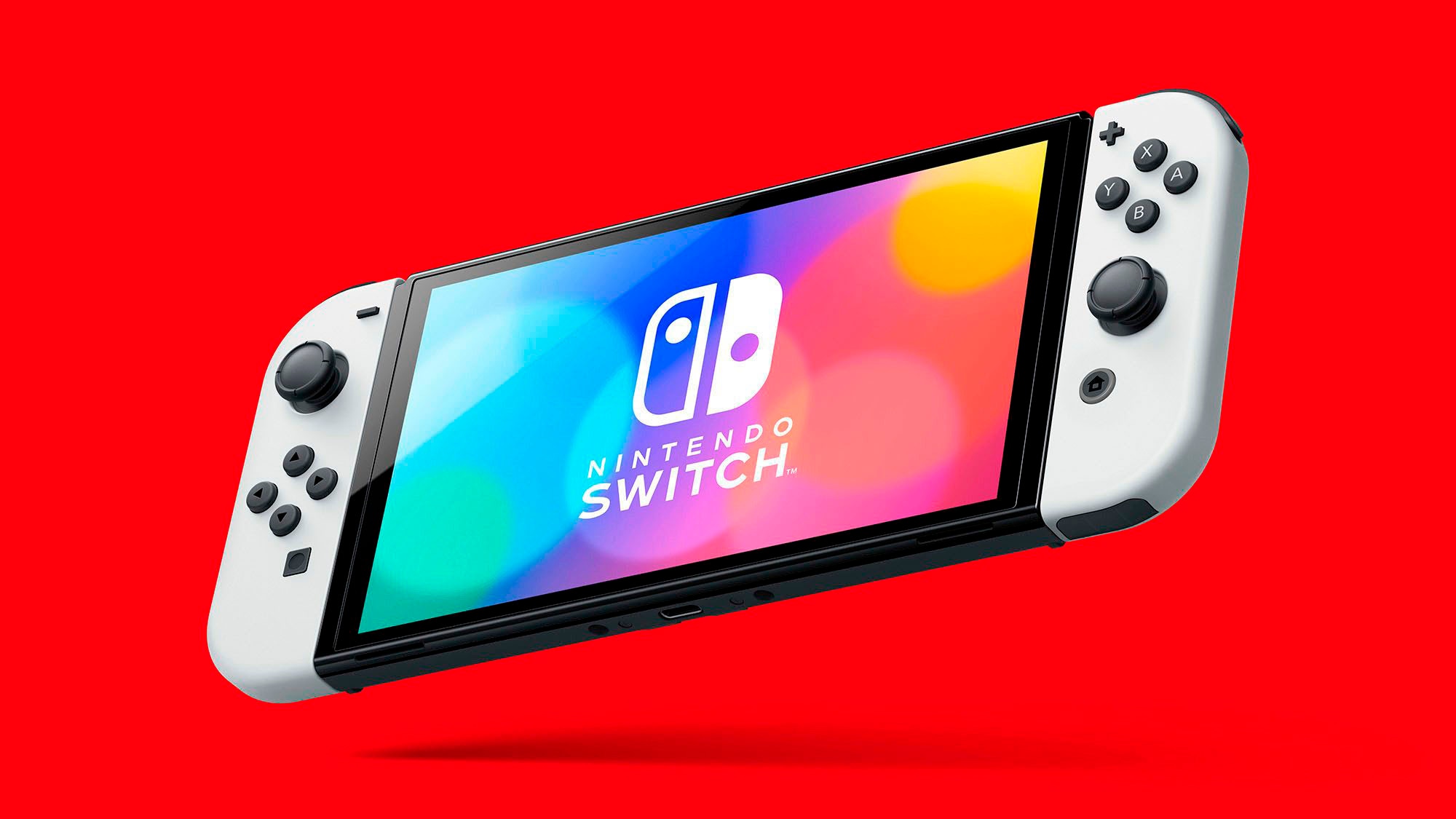 Nintendo Switch Konsolen-Set »OLED + Gratis Big Brain Academy + Everybody 1-2-Switch!«