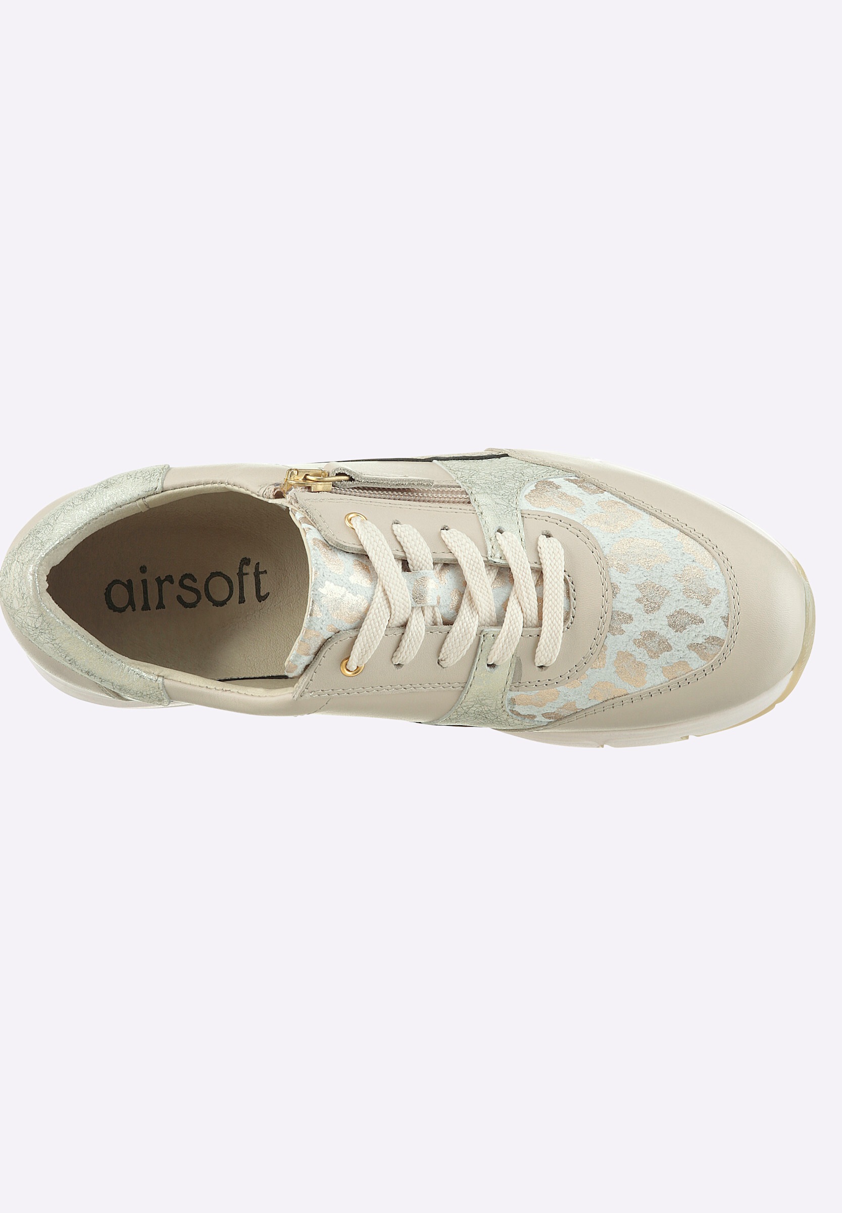 airsoft modern+ Sneaker »Sneaker Sneaker mit Leo-Muster«