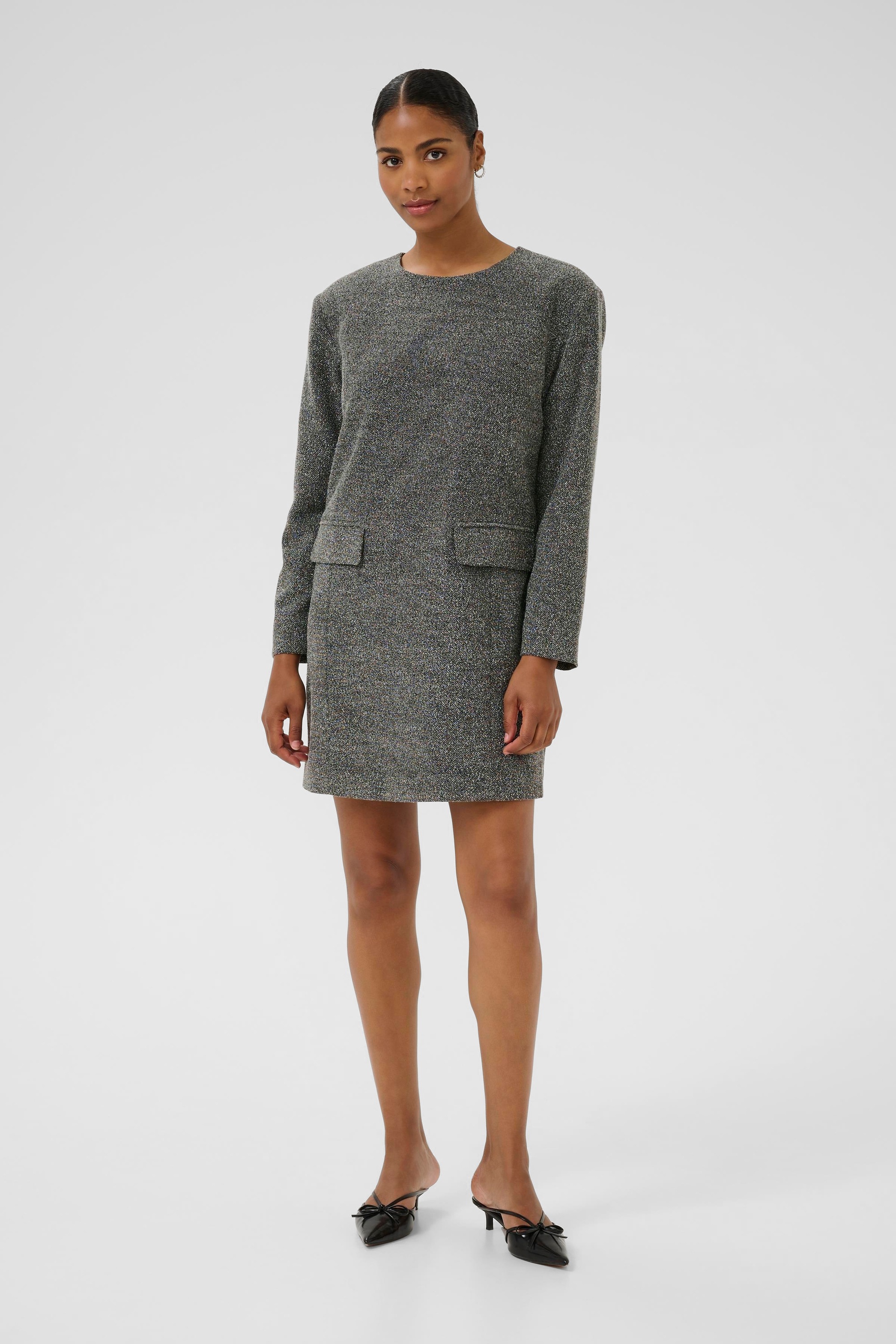 KAFFE Midikleid »Kleid KAalba«