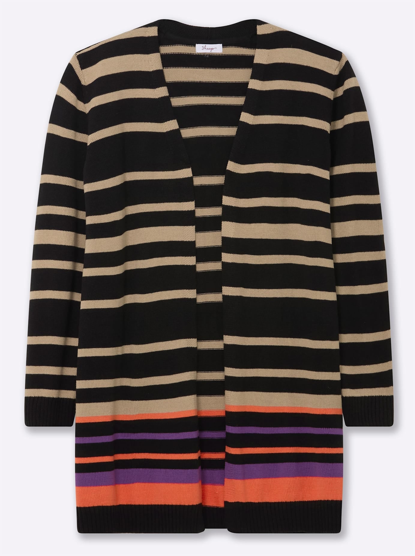 Sheego Longstrickjacke