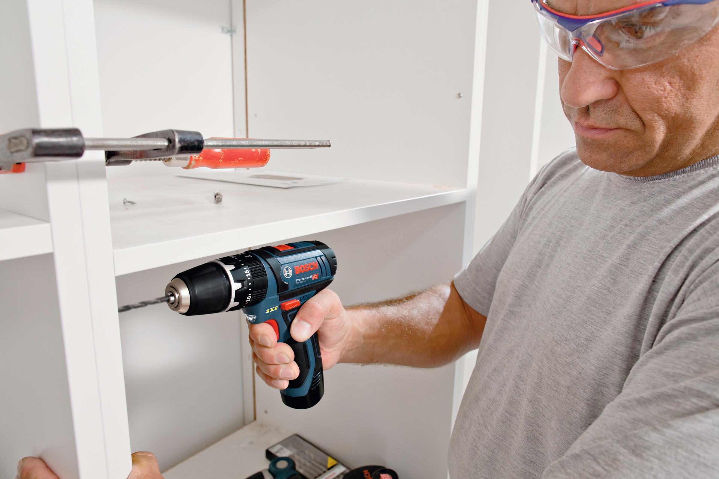 Bosch Professional Akku-Schlagbohrschrauber »GSB 12V-15« Ohne Akku und Ladegerät