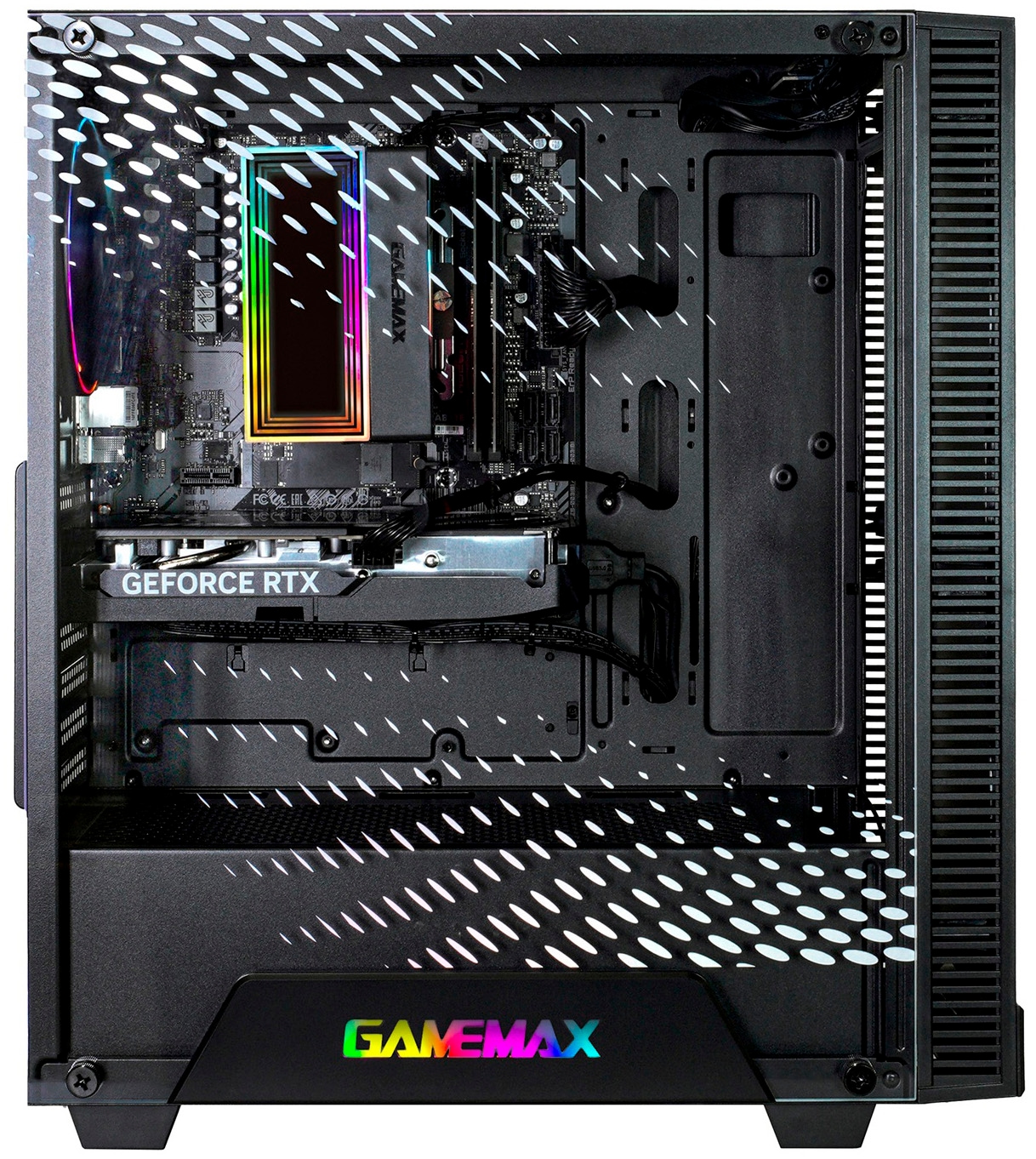 GAMEMAX Gaming-PC »Rockstar 8179 AMD Ryzen 7 5700X 32GB 1TB SSD RTX 5060Ti« Windows 11