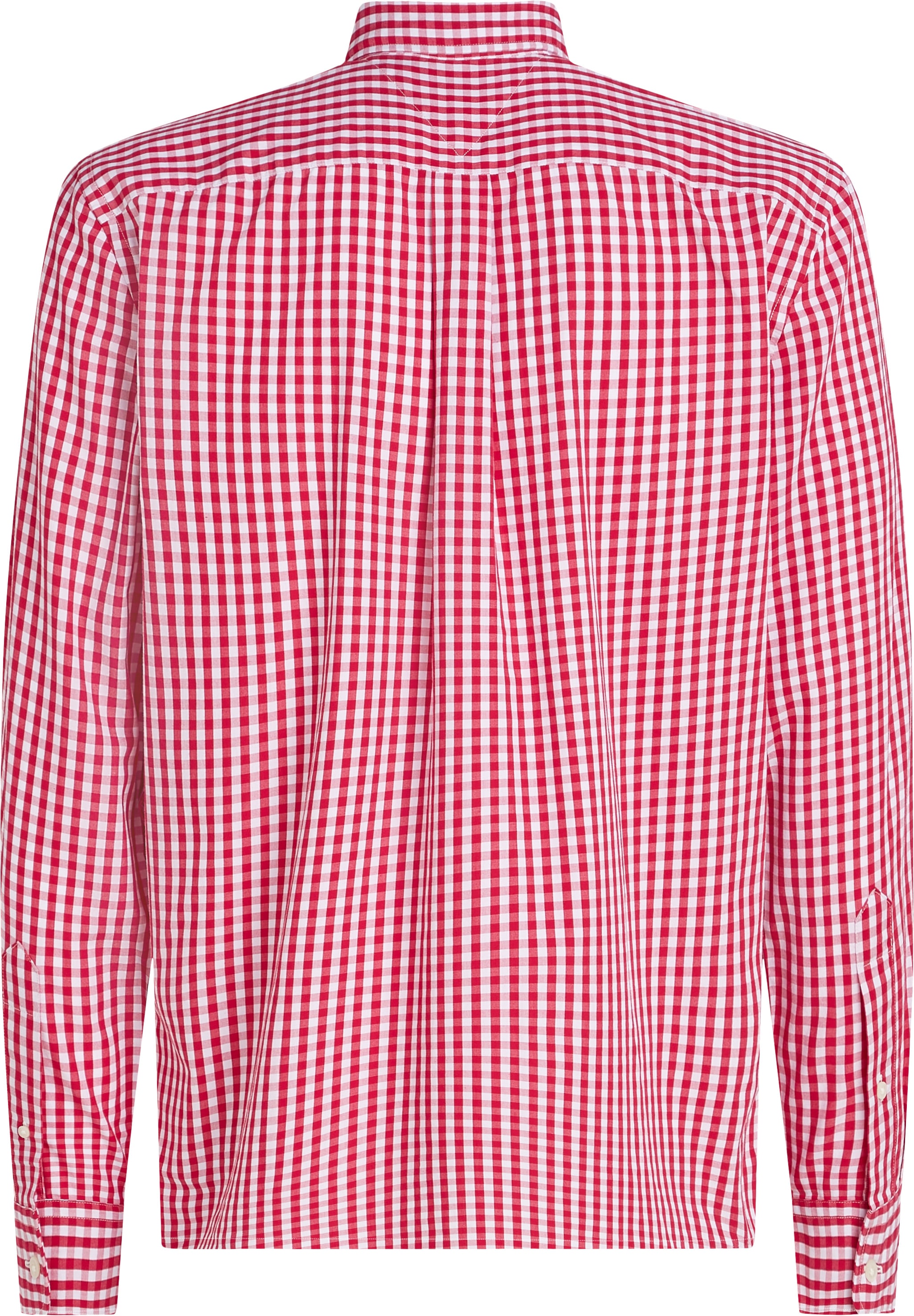 Tommy Hilfiger Langarmhemd »FLEX POPLIN GINGHAM SHIRT«