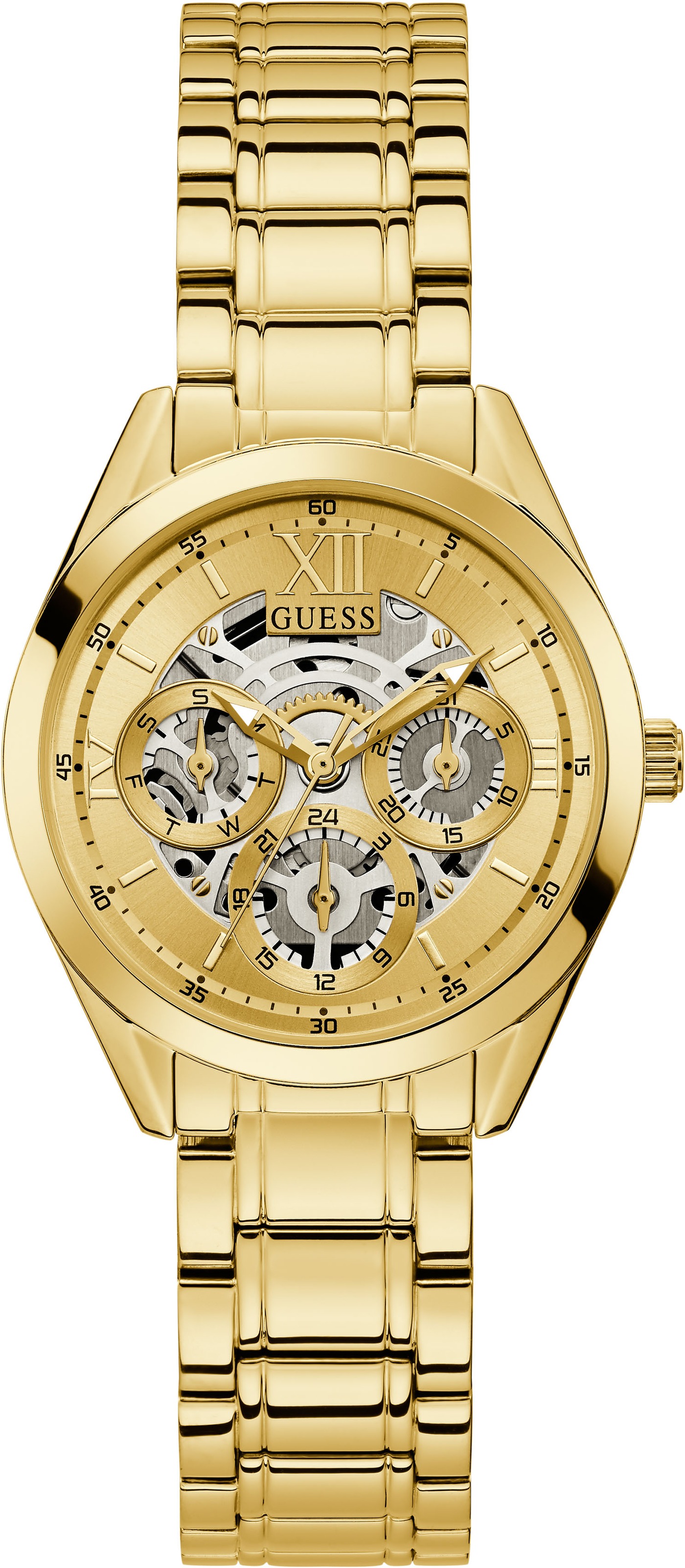 Guess Multifunktionsuhr »CLEAR CUT, GW0253L2« kaufen