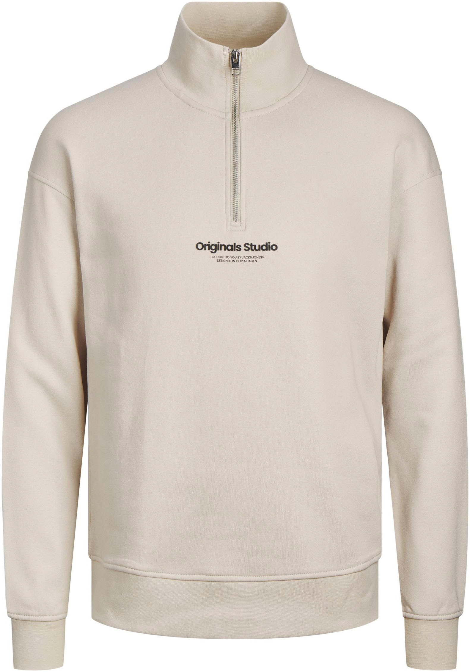 Jack & Jones Sweatshirt »JORVESTERBRO SWEAT QUARTER ZIP HN NOOS«