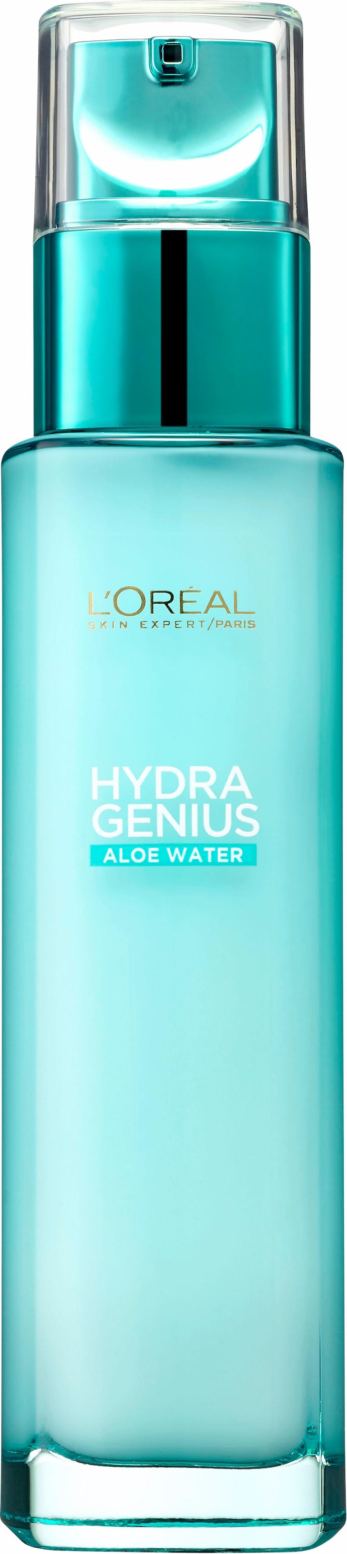 L'ORÉAL PARIS Gesichtsfluid »Hydra Genius Aloe Aqua«, für normale bis trockene Haut