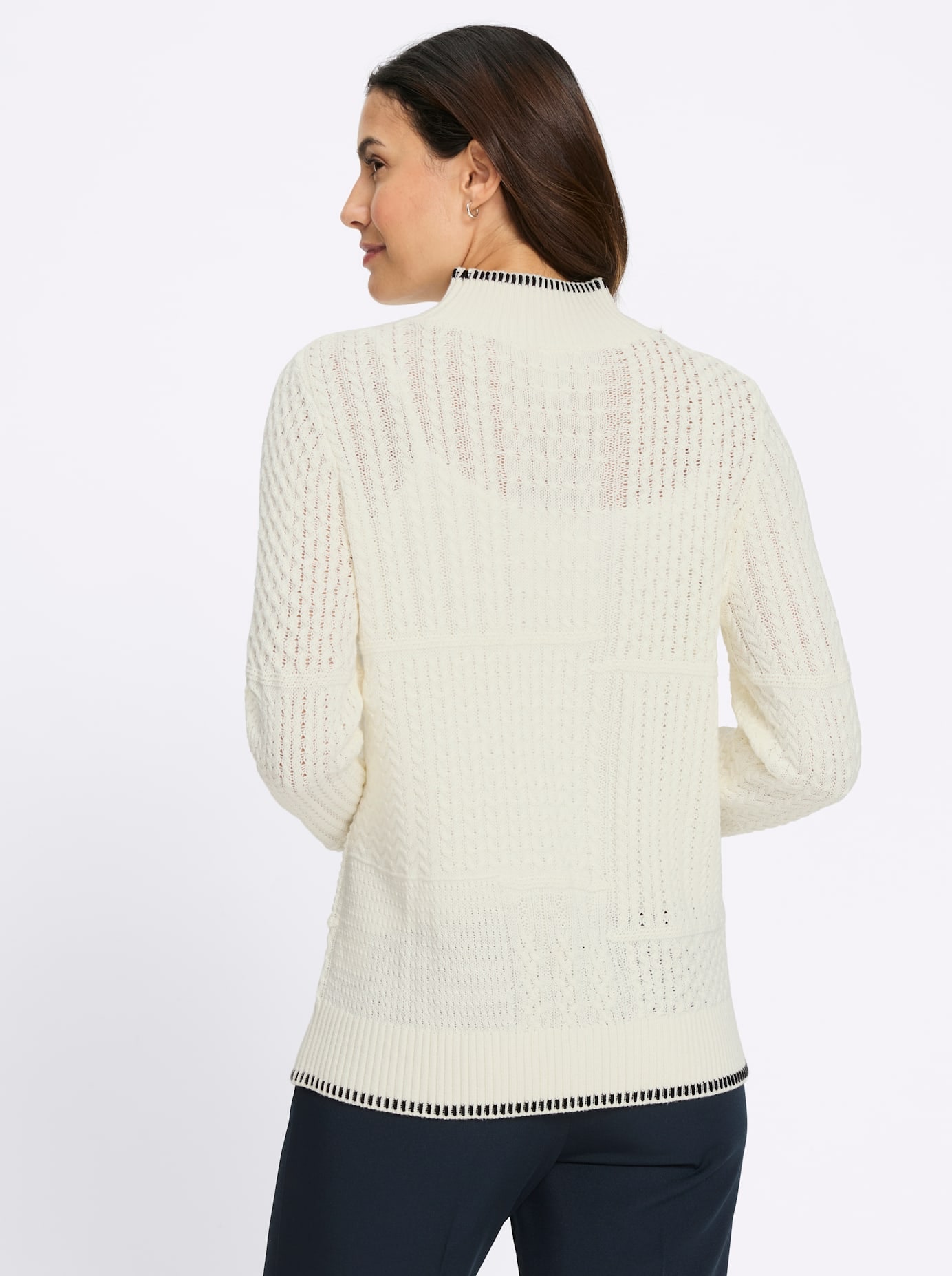 Inspirationen Stehkragenpullover »Stehkragen-Pullover«