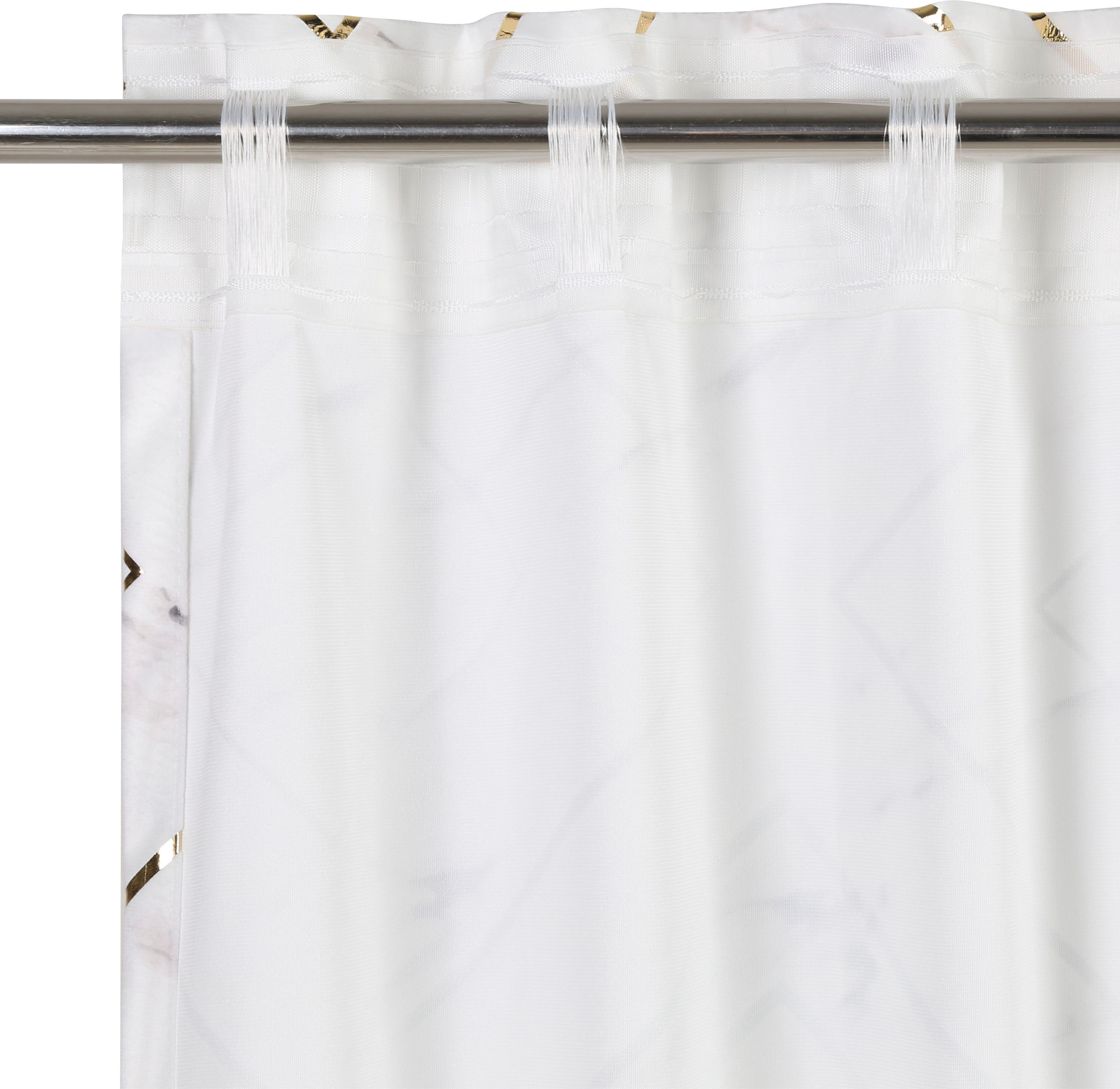 Leonique Vorhang »Lerina«, (1 St.), bedruckt, verschiedene Größen mit  Foliendruck bestellen bei OTTO