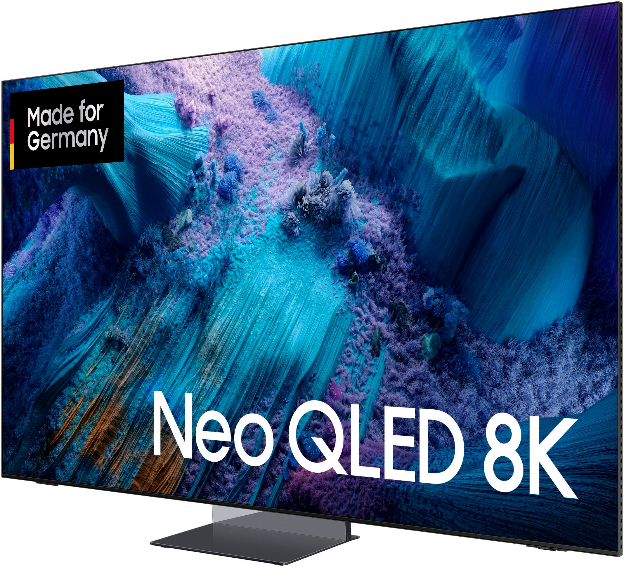 Samsung QLED-Fernseher »GQ65QN990FT« 163 cm/65 8K Ultra HD Smart-TV 8K AI Upscaling Pro & Glare Free, Wireless One Connect Box, Art Store