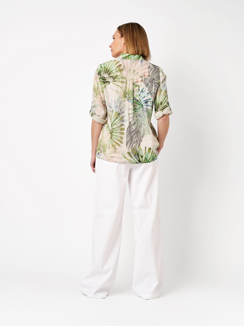 TONI Hemdbluse »Clay« mit tropischem Print