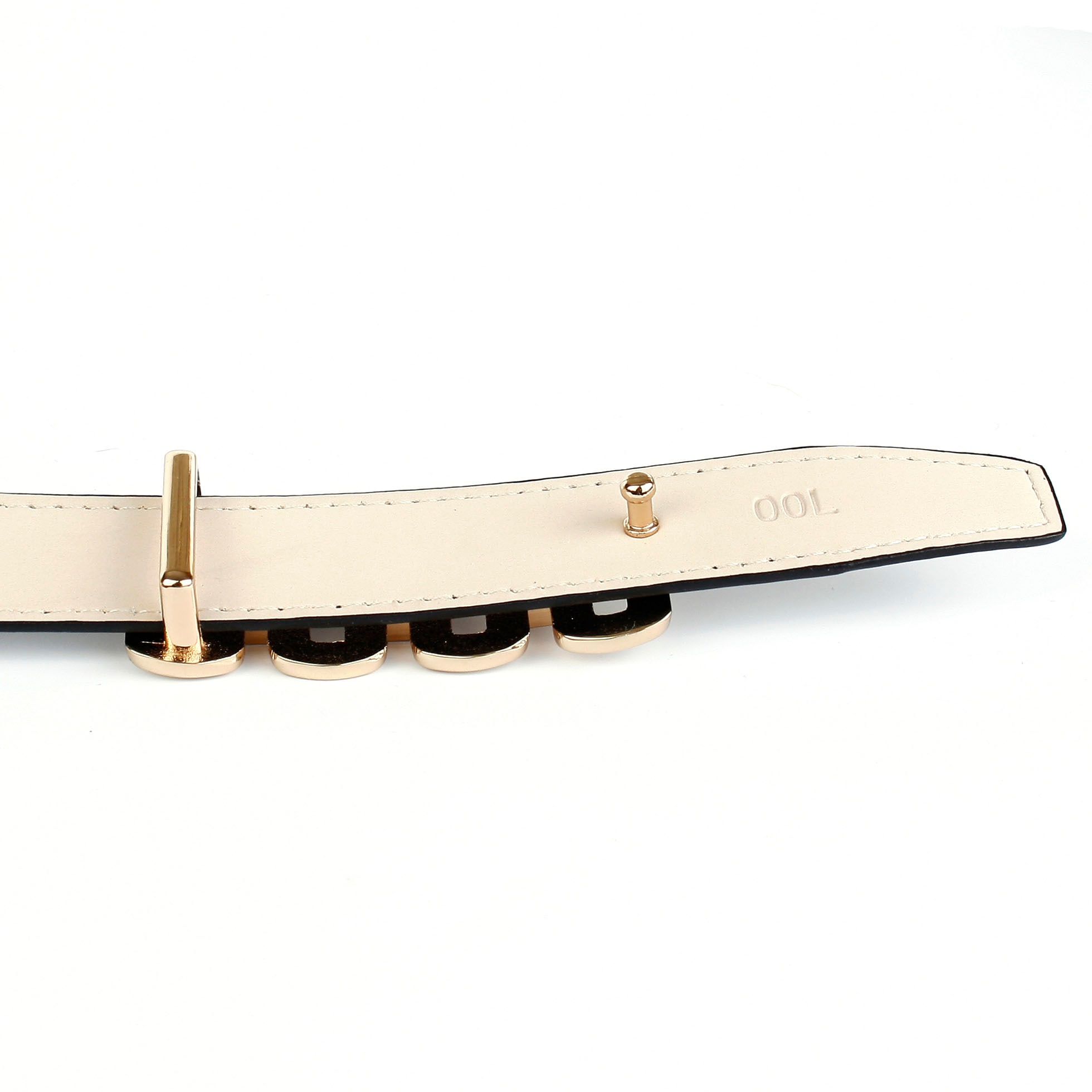 Anthoni Crown Ledergürtel, Schmaler Lackledergürtel, eleganter Look