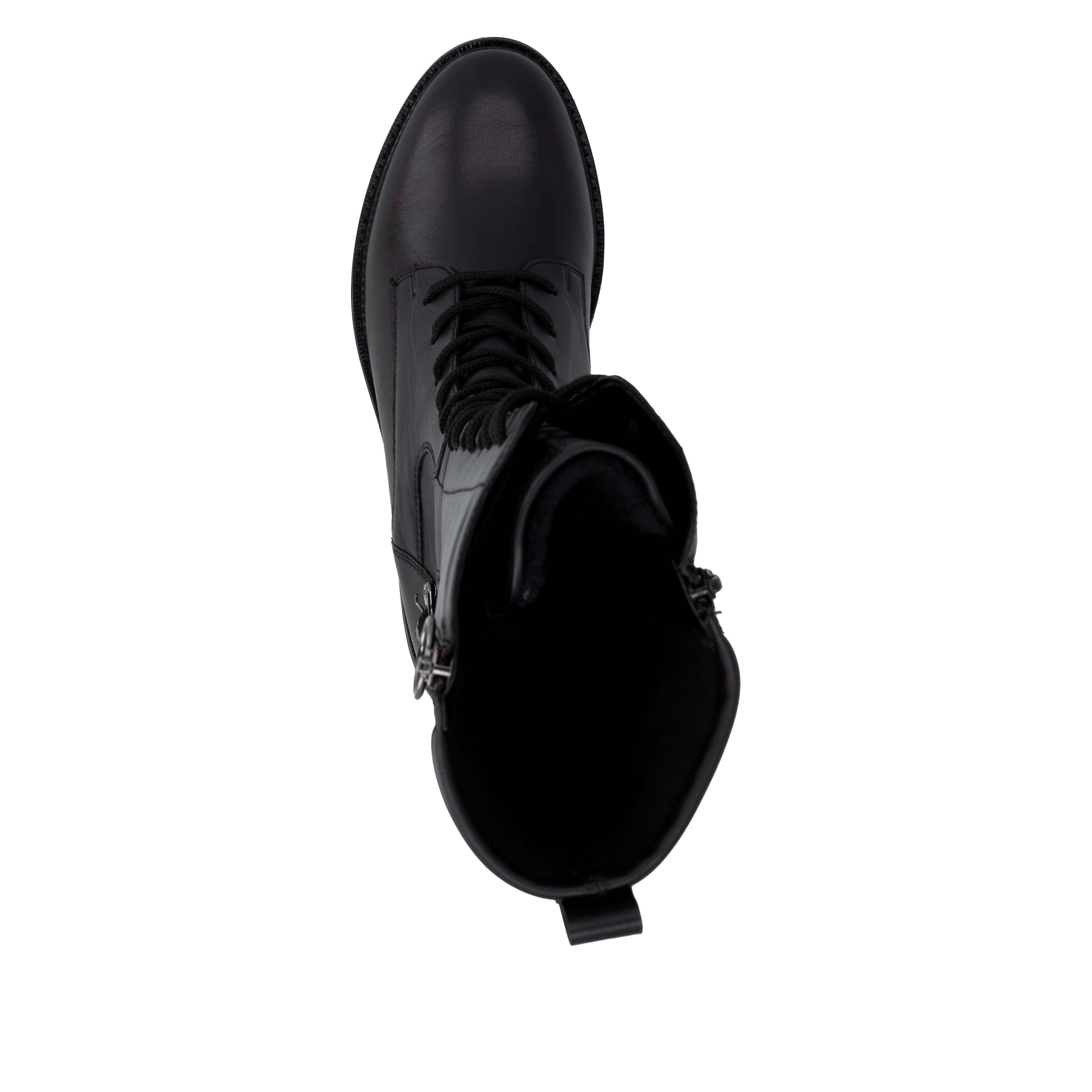Remonte Schnürstiefel  Stiefel mit Reißverschluss und Zierschnalle