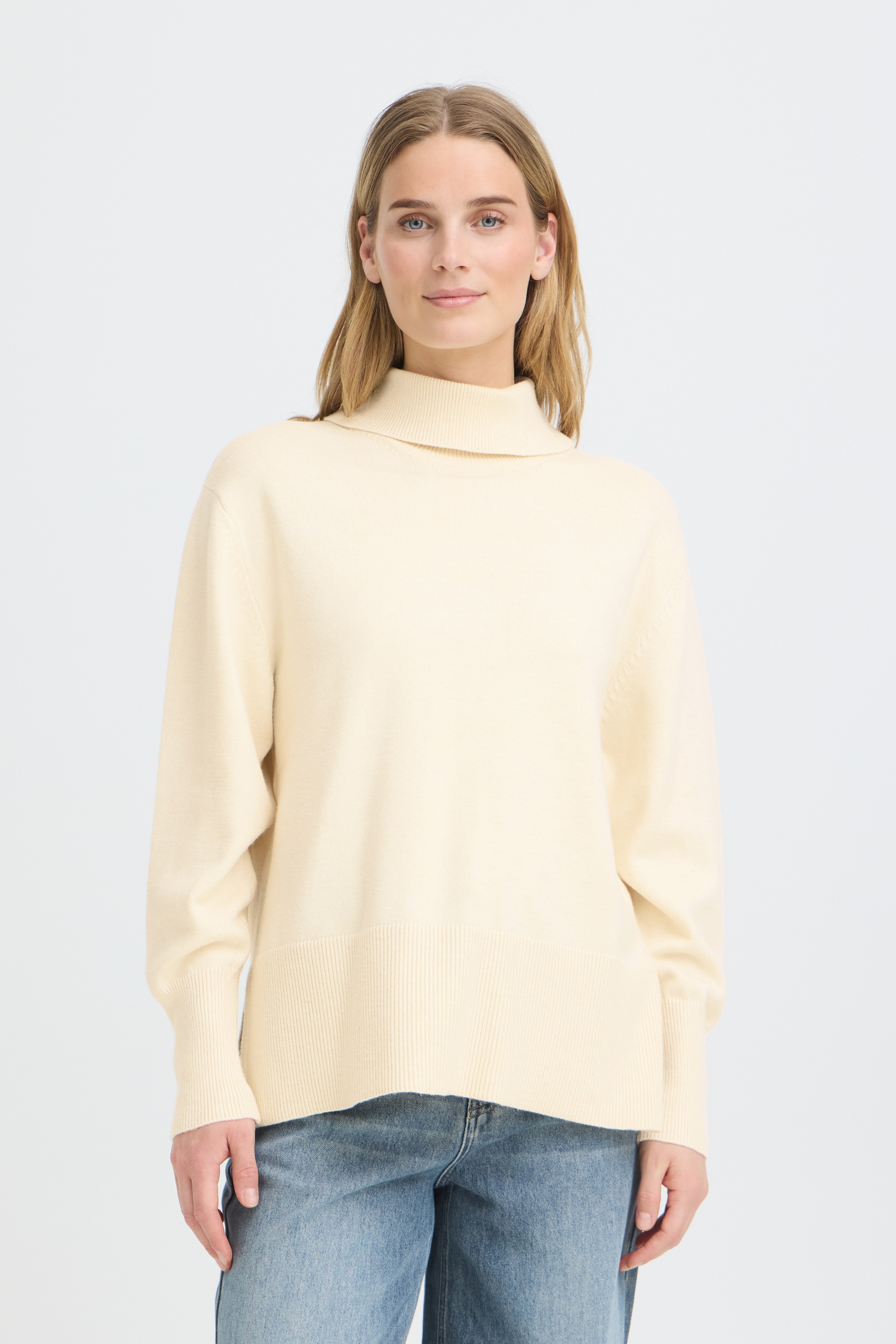 Pulz Jeans Strickpullover »Damen Langarm PZSTEFFI«