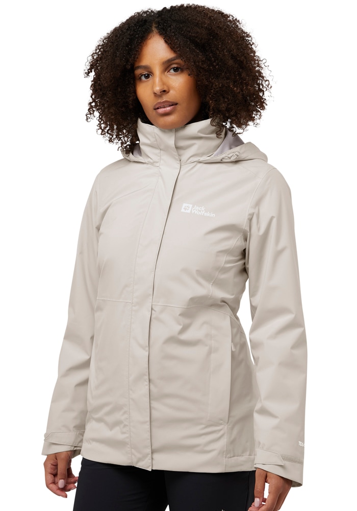 Jack Wolfskin 3-in-1-Funktionsjacke »ROTWAND 3IN1 JKT W«, mit Kapuze