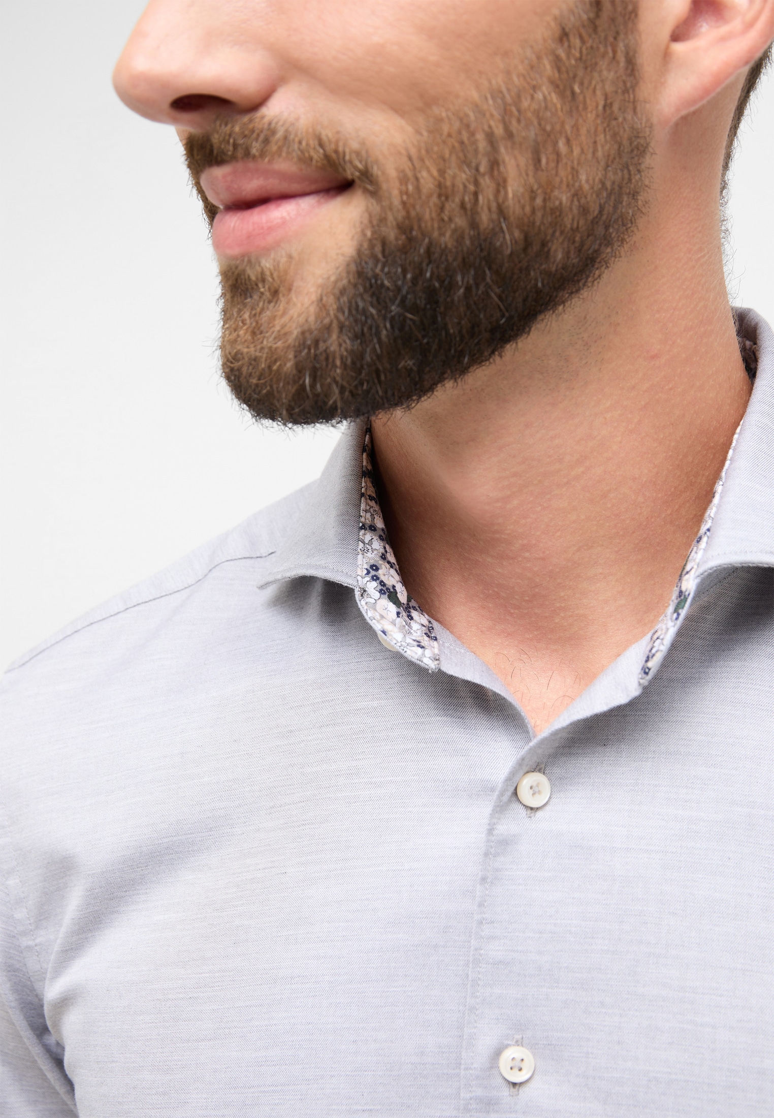 Eterna Langarmhemd »SLIM FIT«