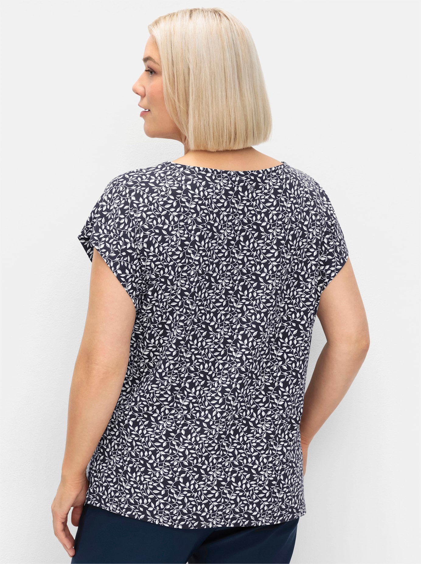 Sheego Kurzarmshirt »Kurzarmshirt«, (1 tlg.)