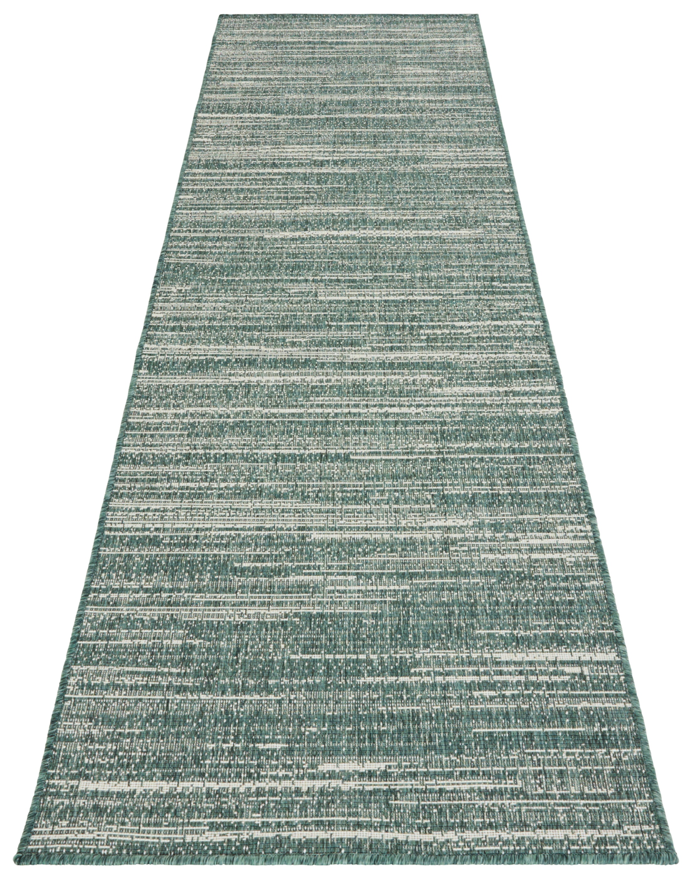 ELLE DECORATION Läufer »Mèlange«, rechteckig, 5 mm Höhe, Flachgewebe, In-& Outdoor, Modern, Wendeteppich, Balkon, Wohnzimmer