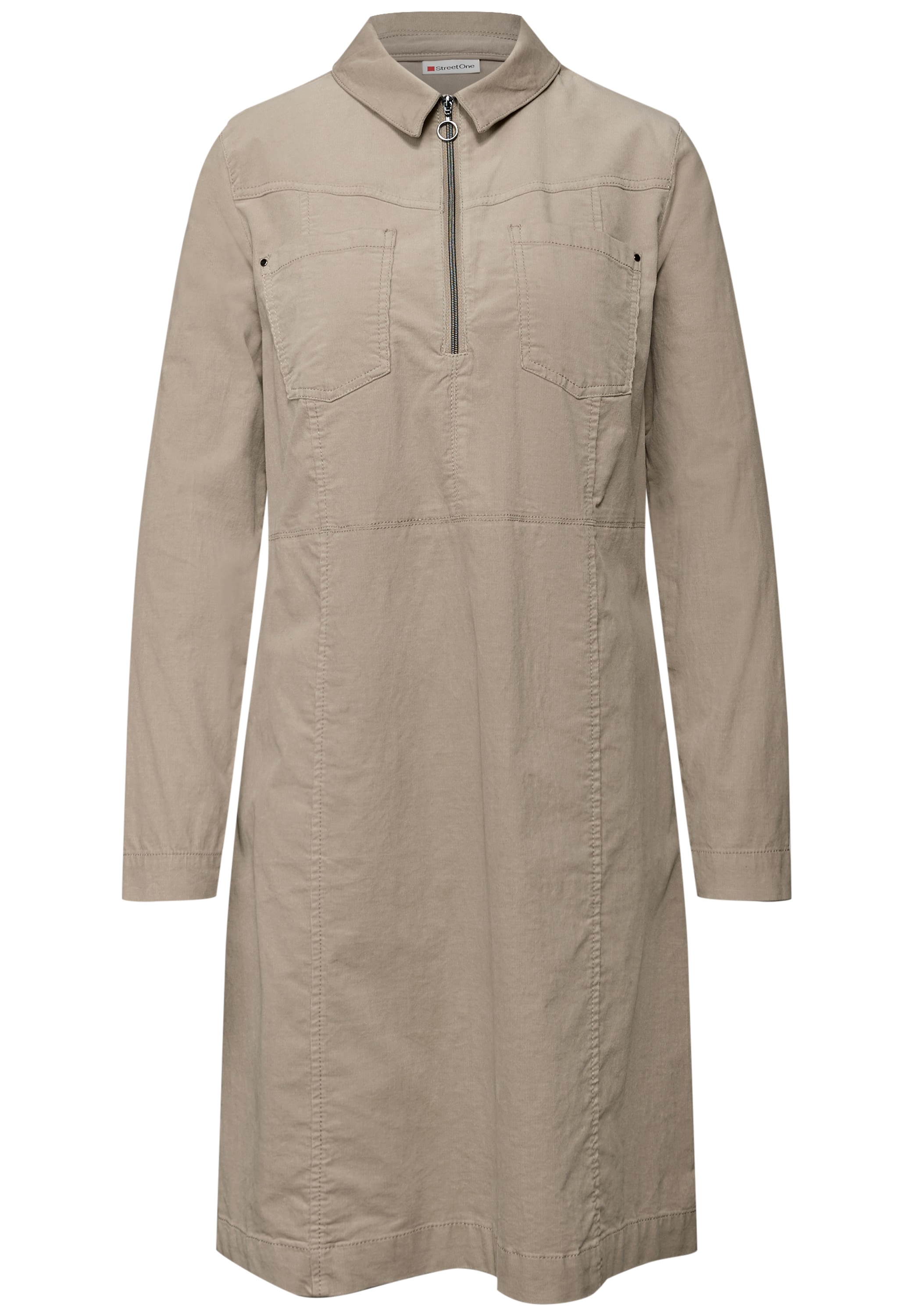 STREET ONE Cordkleid, mit Zipper
