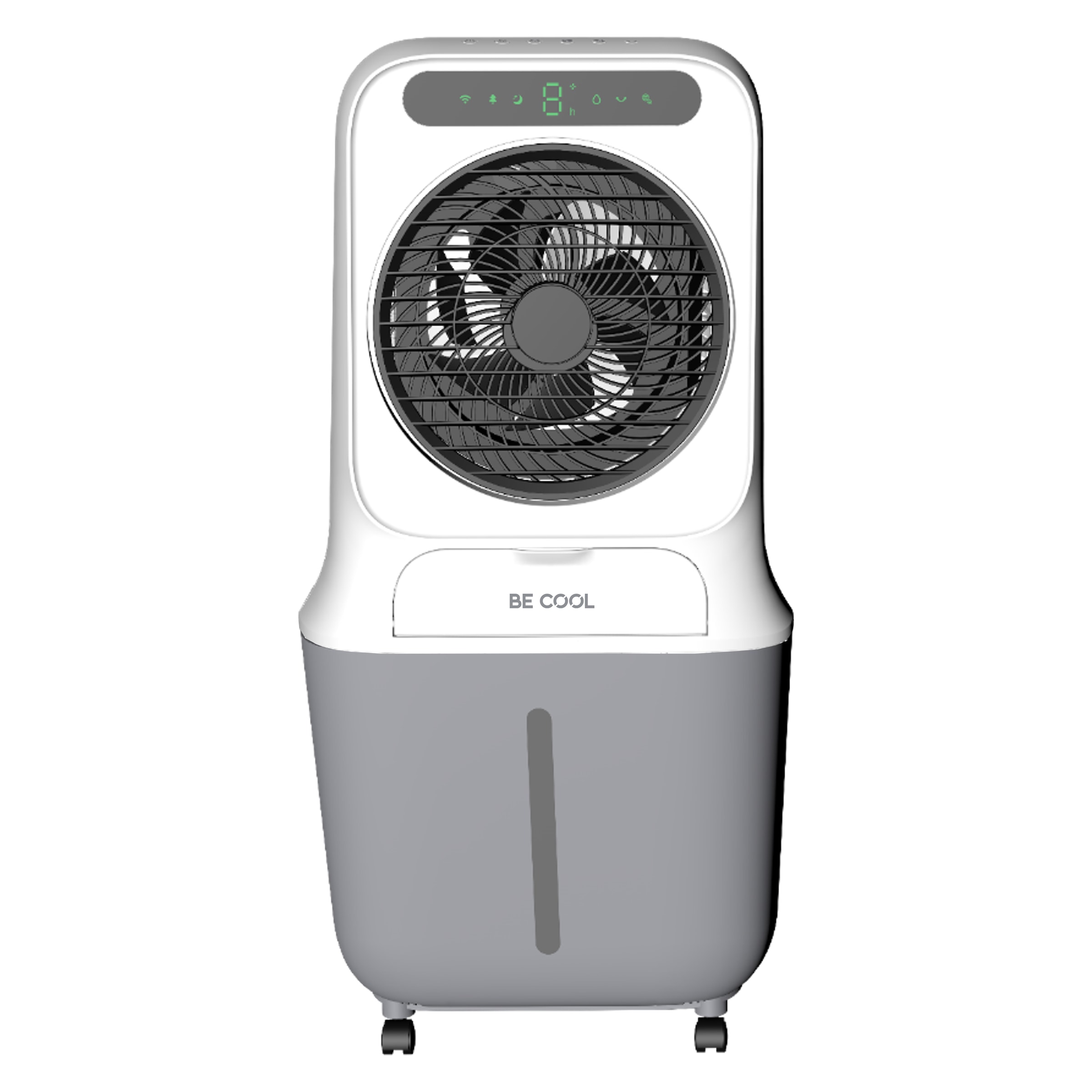 be cool Ventilatorkombigerät »Premium Luftkühler 25l mit Wifi und abnehmbarem Tank«, abnehmbarer Wassertank, Spezial Vortex Rotor, WiFi