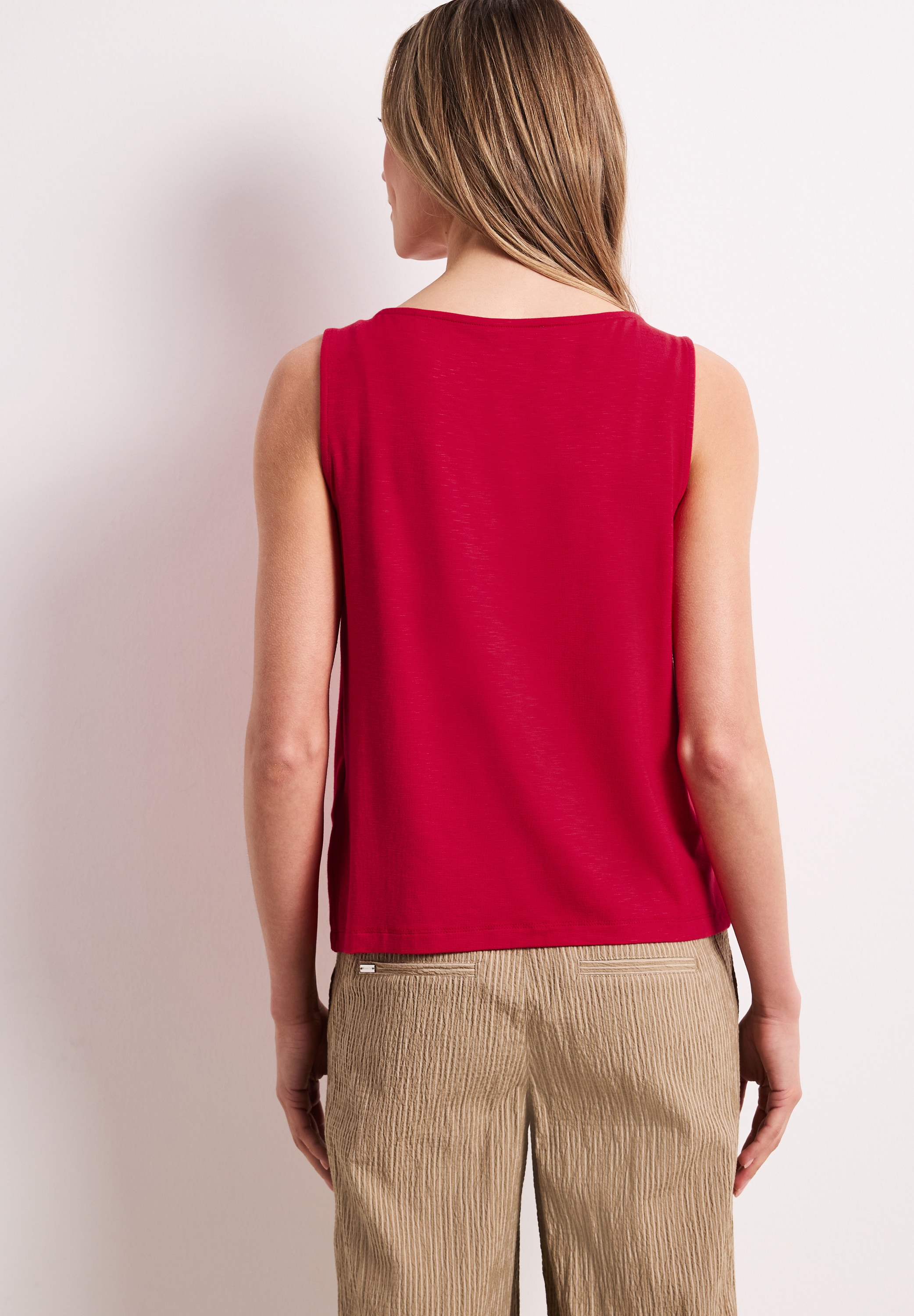 STREET ONE Shirttop mit Schnallen Detail