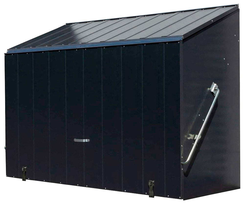 Trimetals Mülltonnenbox »Sesame«, Fahrradbox, BxTxH: 185x76x139 cm