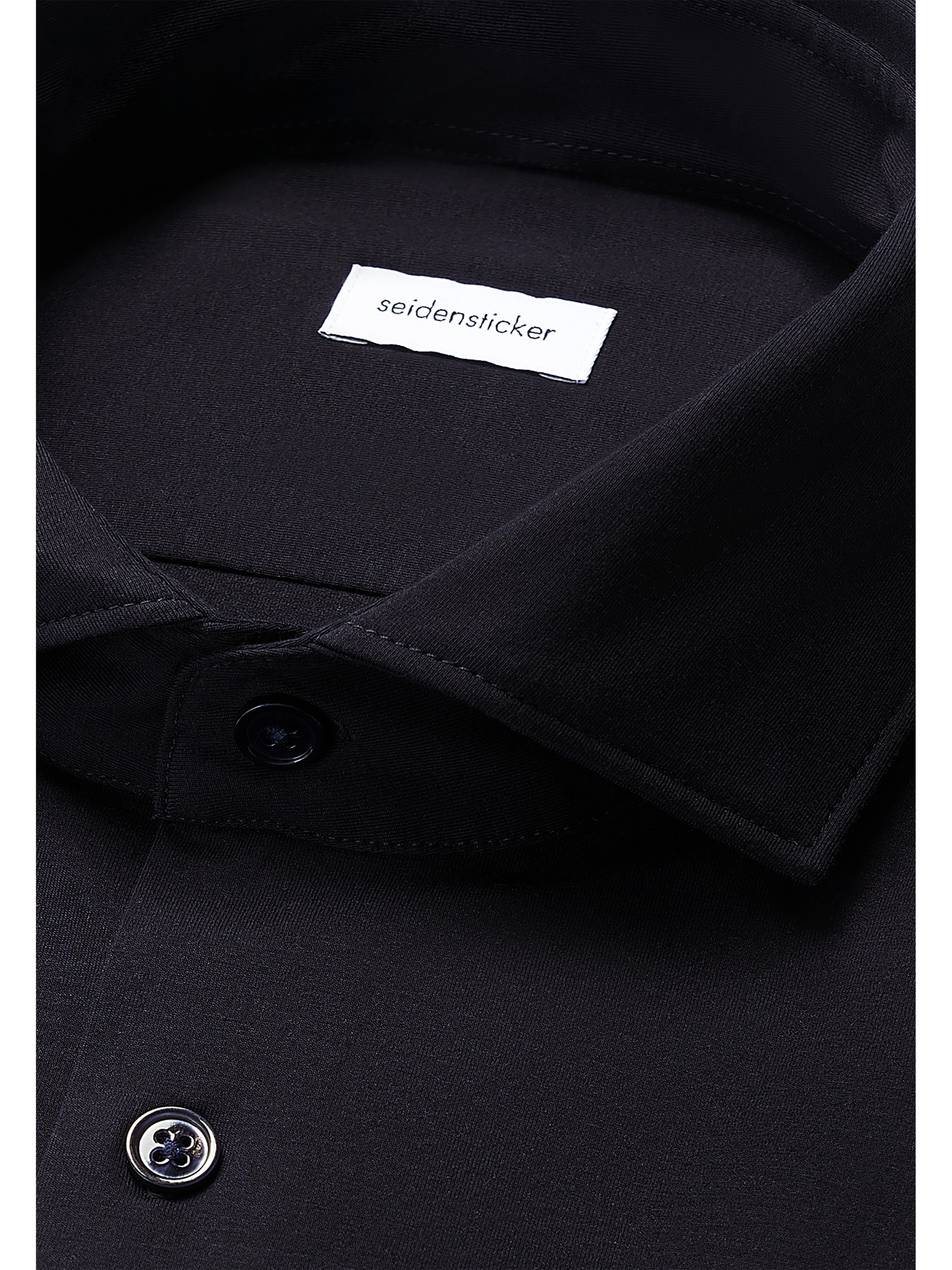 seidensticker Businesshemd »Schwarze Rose« Slim 1/1 Kentkragen Uni