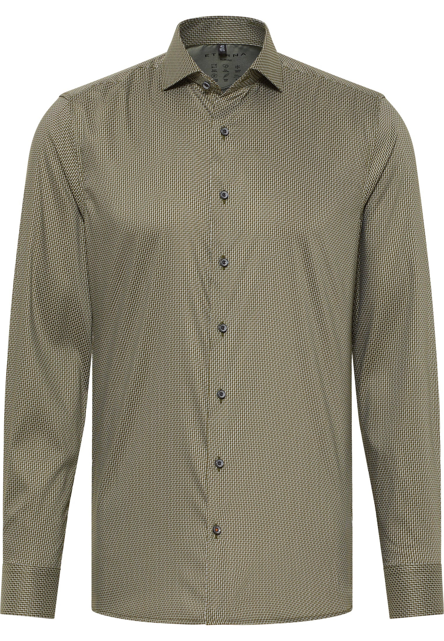 Eterna Langarmhemd »SLIM FIT«