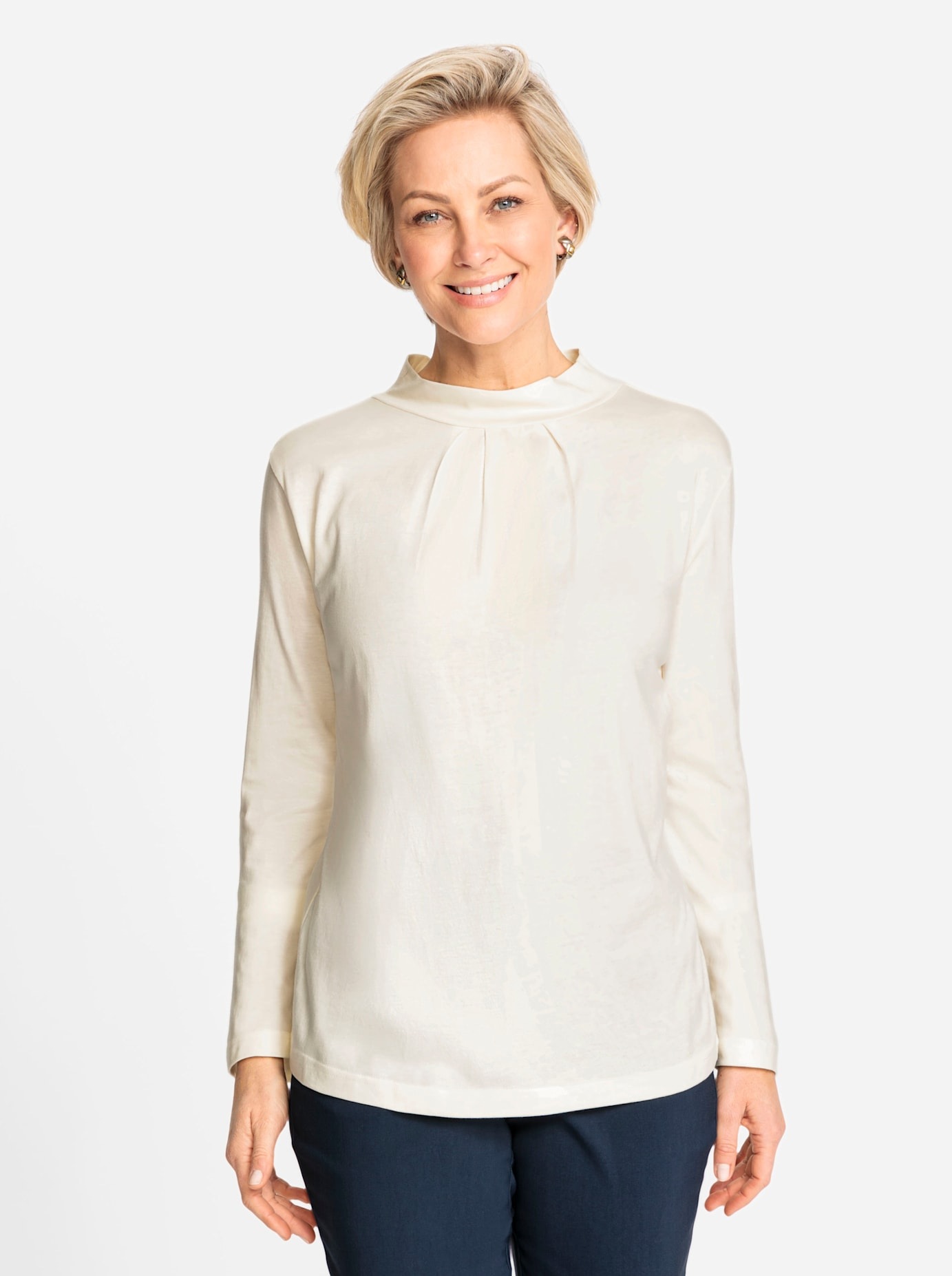 Classic Stehkragenshirt »Shirt«, (1 tlg.)