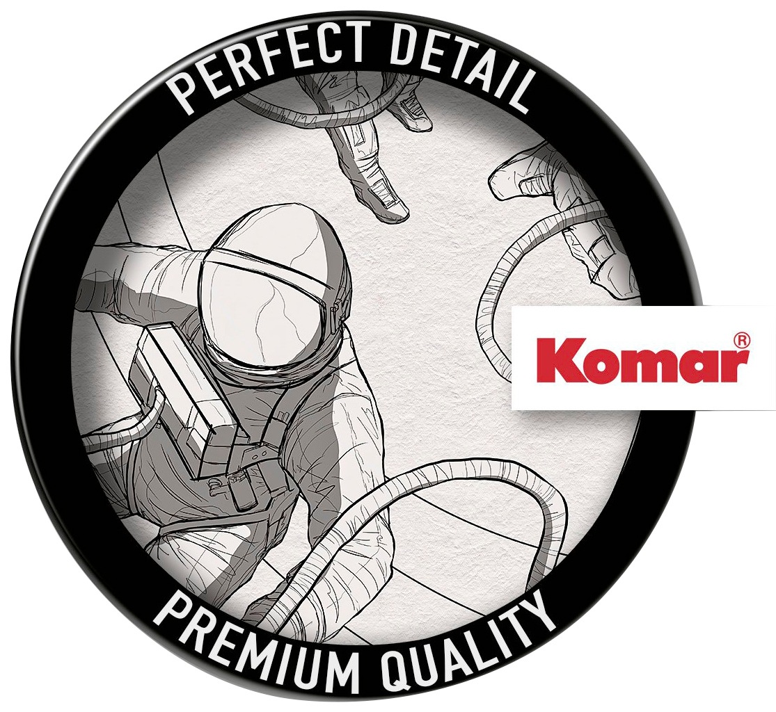 Komar Fototapete »Vlies selbstklebend - Weltraum - Größe 125 x 125 cm«, bedruckt, Wohnzimmer, Schlafzimmer
