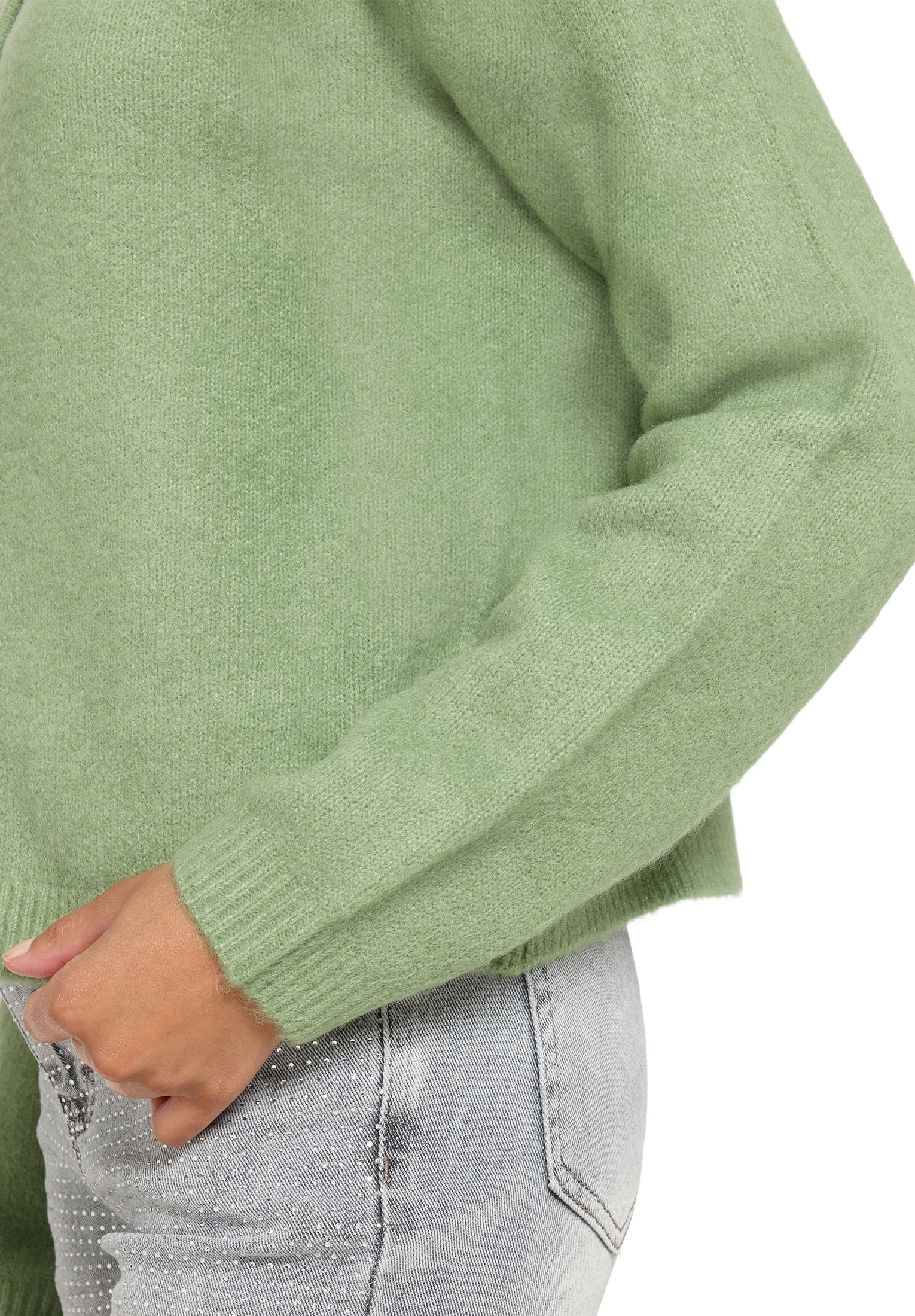 Cartoon Cardigan »Strick-Cardigan mit Rundhalsausschnitt«