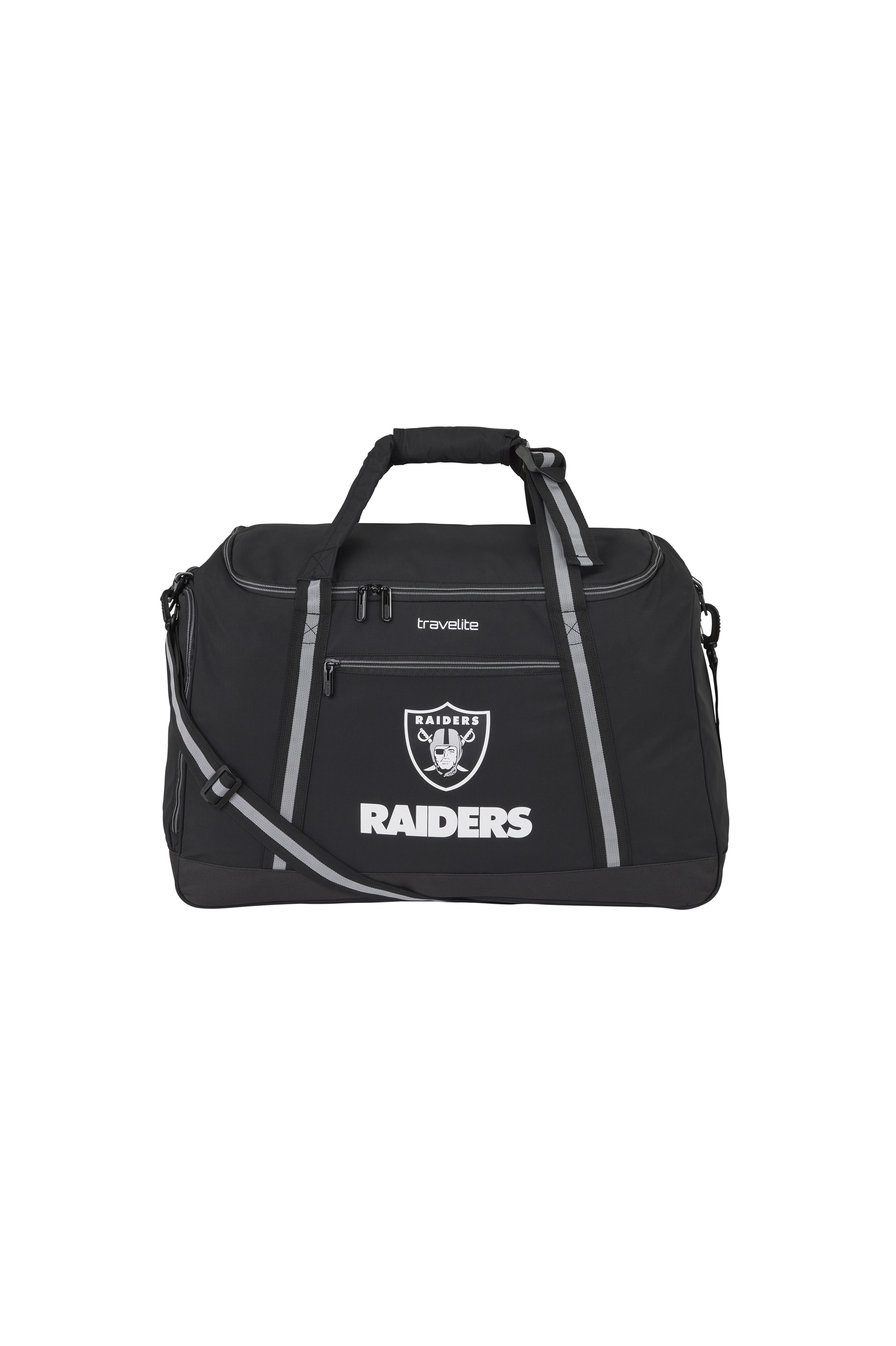 travelite Sporttasche »travelite x NFL Duffle Bag 2in1« Unisex Tasche, als Rucksack nutzbar, Schuhfach und Aufsteckfunktion
