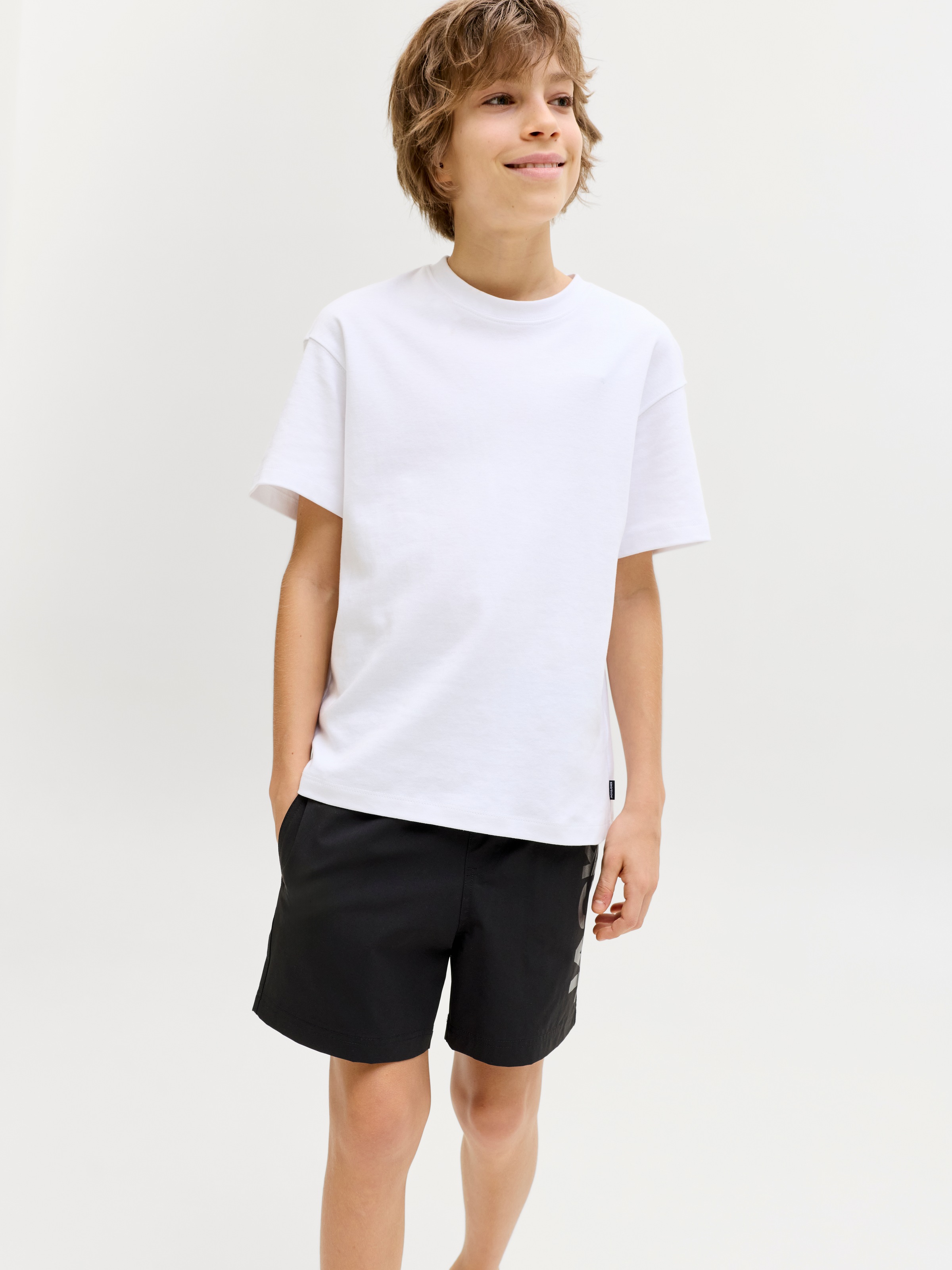 Jack & Jones Junior Badeshorts »JPSTMAUI WAVE LOGO SWIM SHORTS SN JNR«