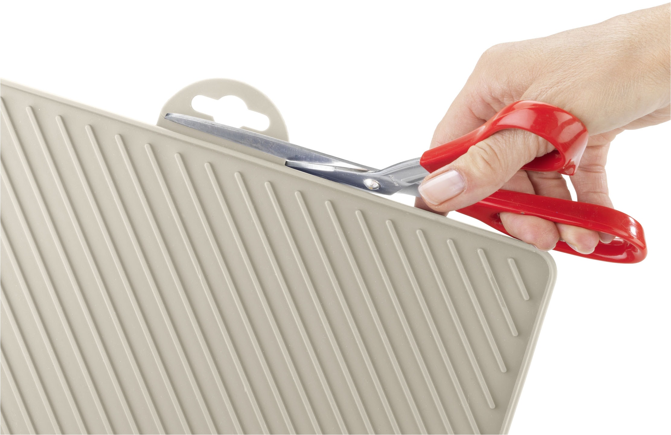 WENKO Abtropfmatte »Modell Nelia« Spülmatte für Geschirr, optimaler Wasserablauf, spülmaschinengeeignet