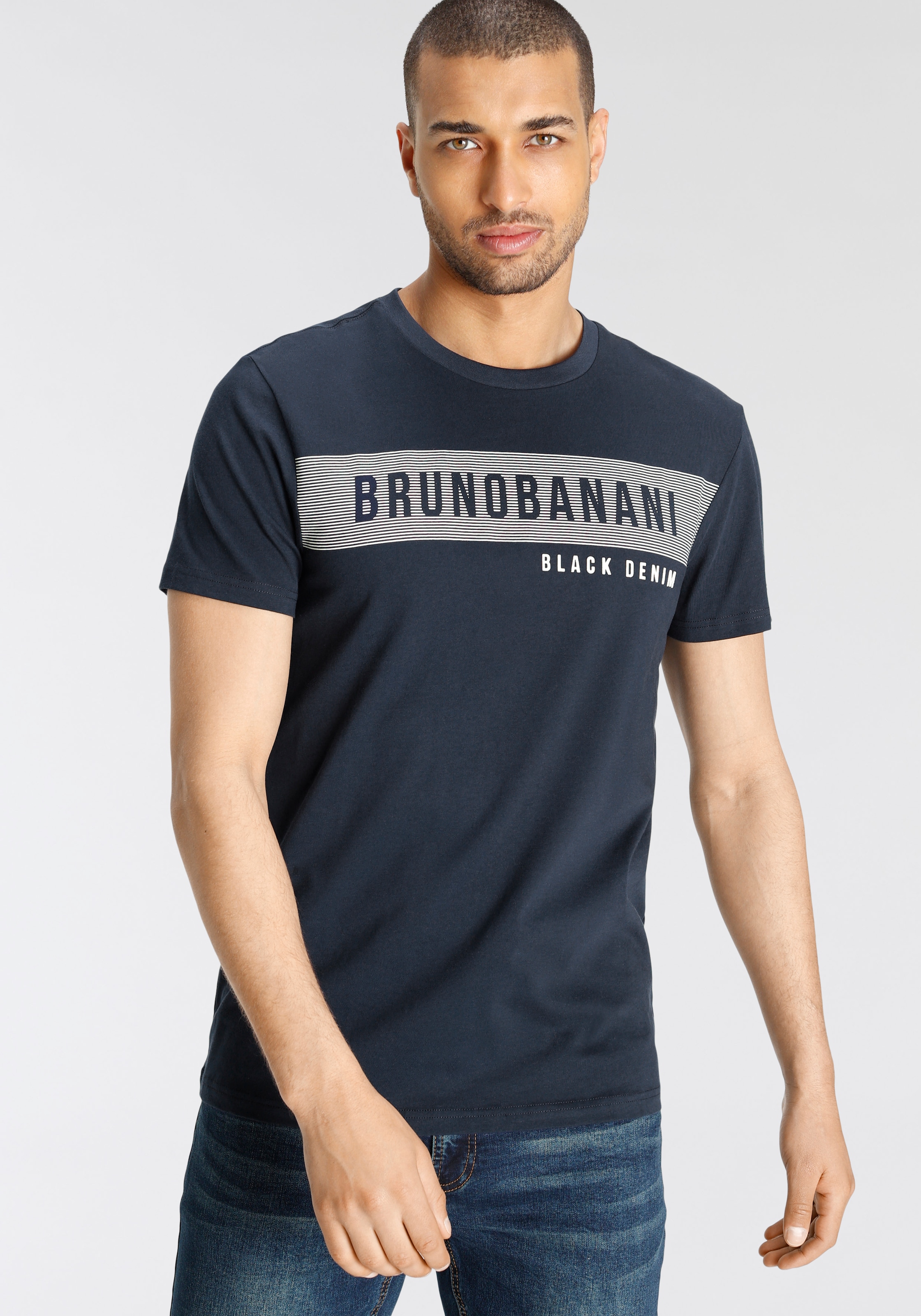 Bruno Banani T-Shirt, mit Markenprint online shoppen bei OTTO