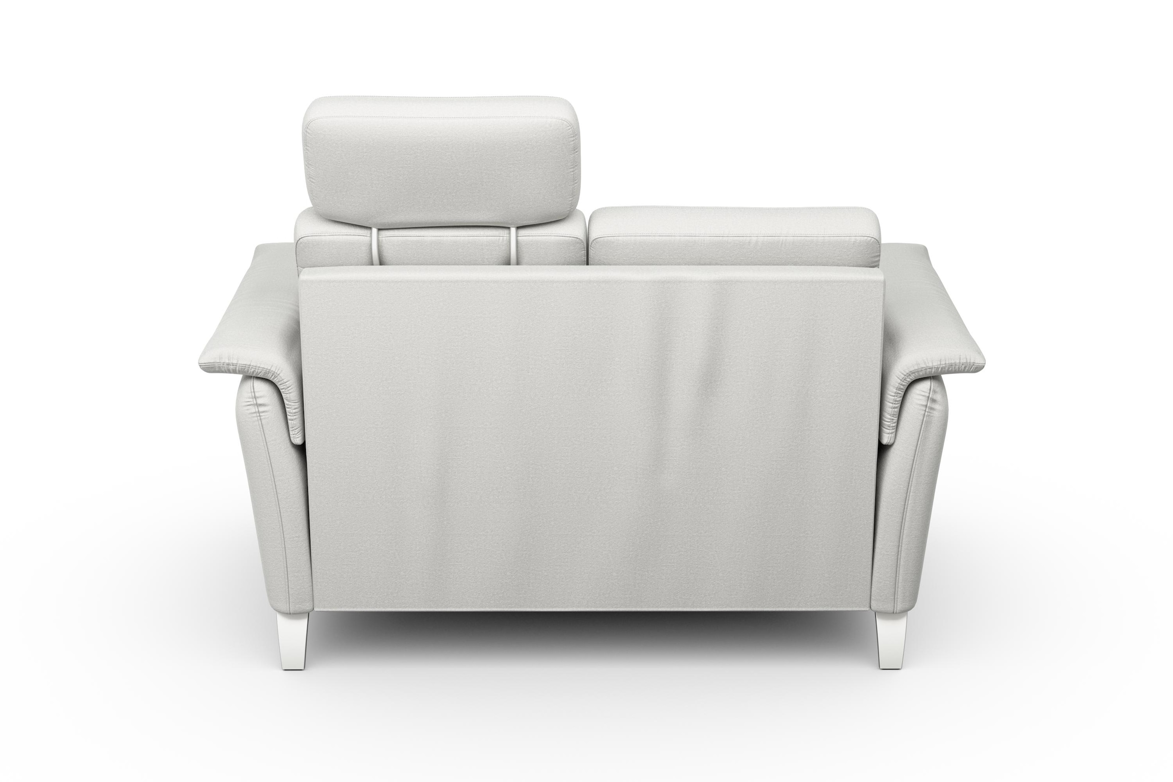 sit&more 2-Sitzer »Palmera«, Federkern-Polsterung, Steckvorrichtung für 2 Kopfstützen (optional)