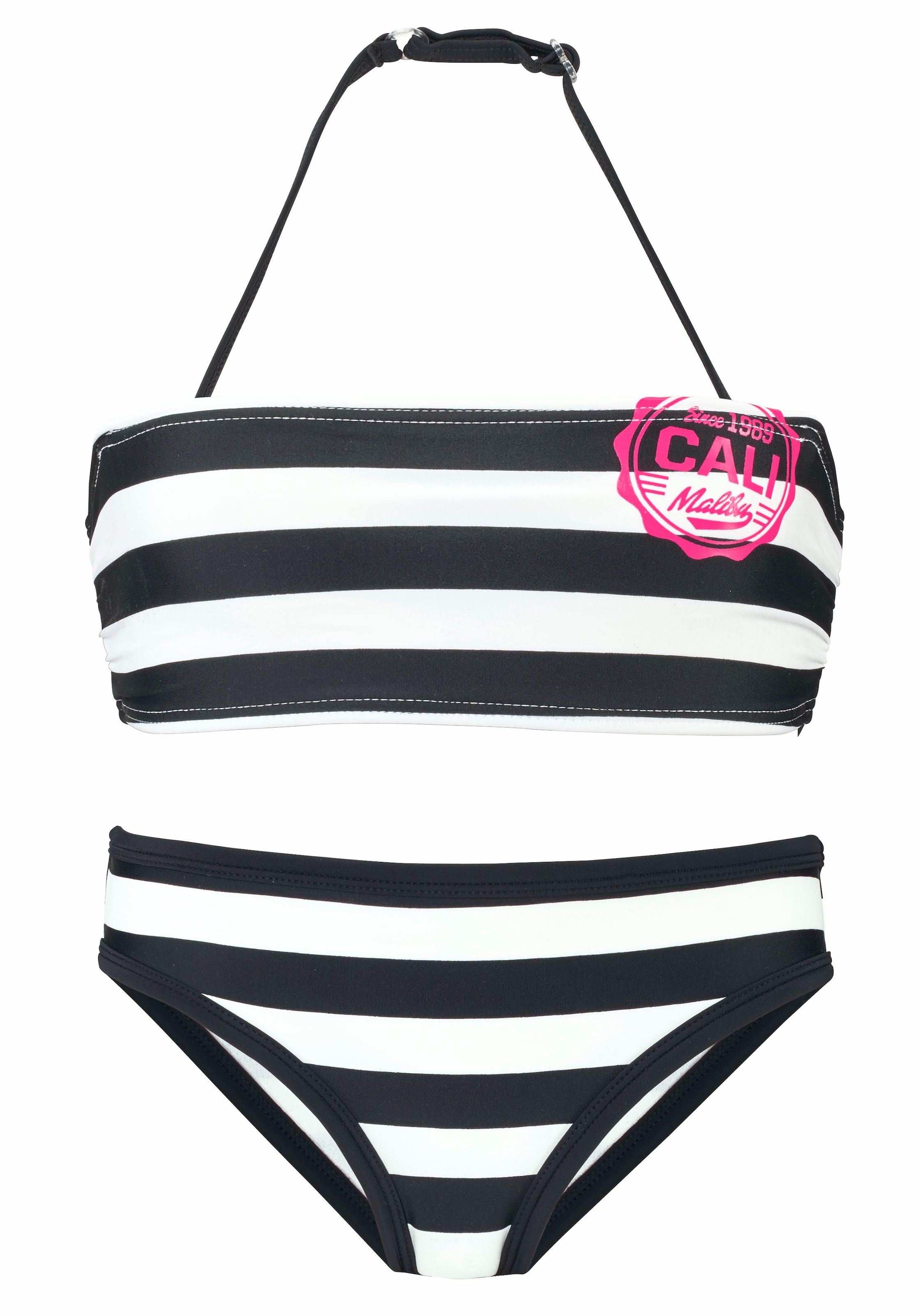 Bench. Bandeau-Bikini, trendigen Shop Streifen OTTO mit im Online