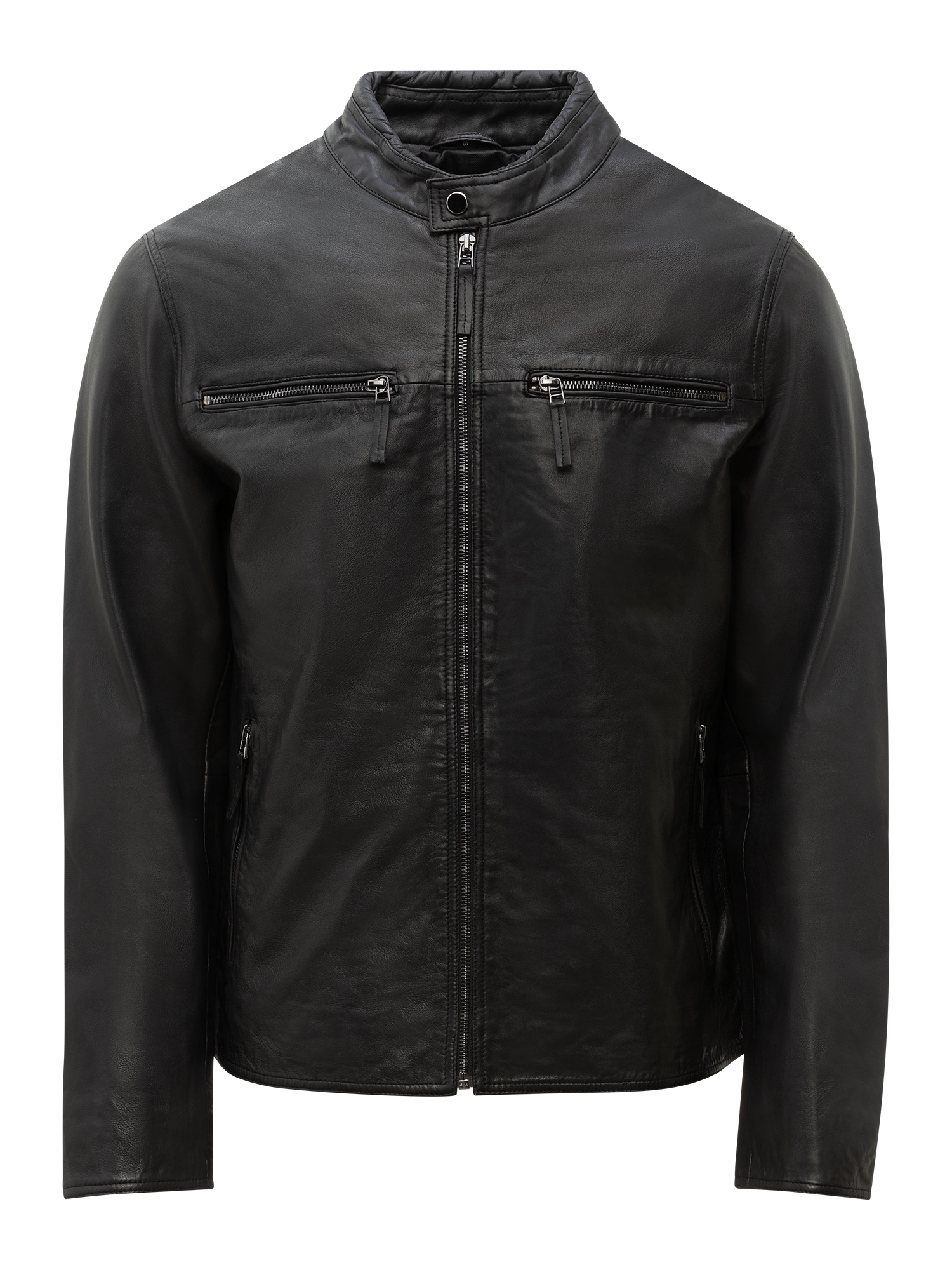RICANO Lederjacke »Lederjacke Traveller« ohne Kapuze Handgefertigt aus echtem Leder