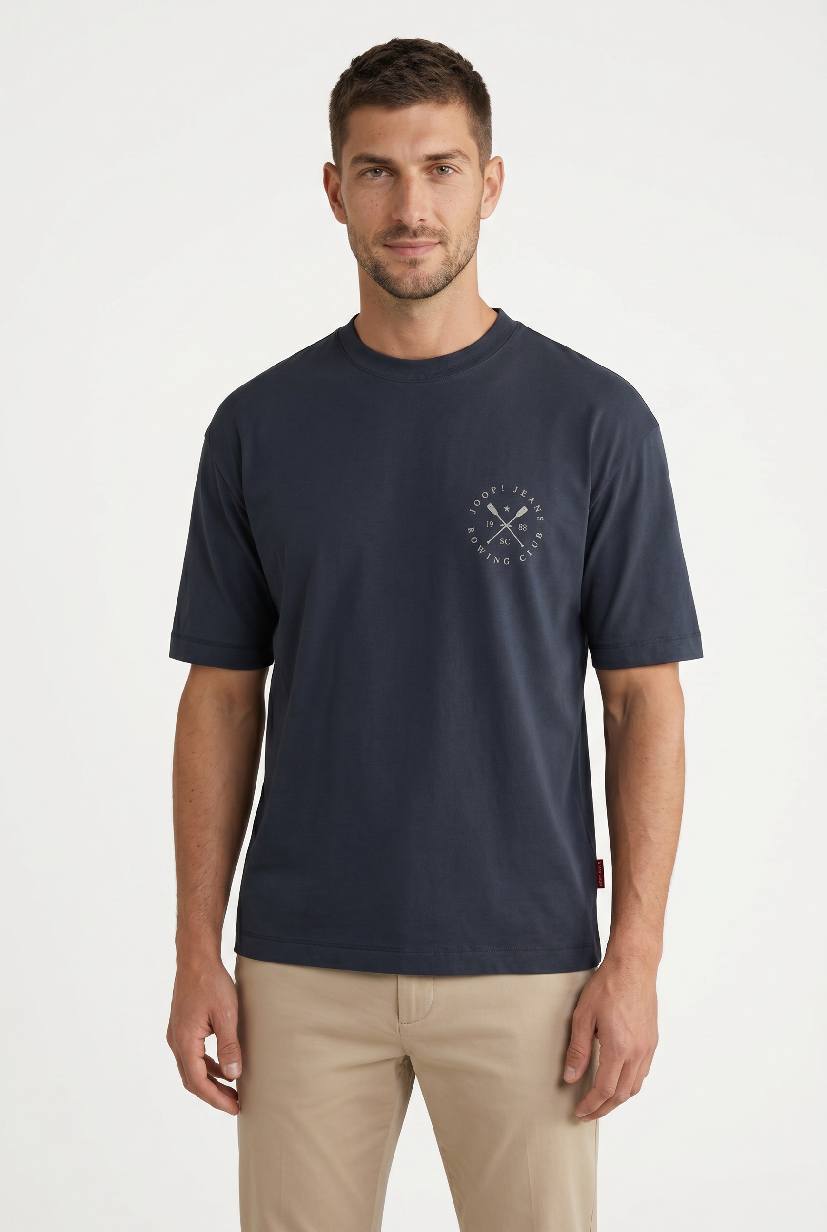 Joop Jeans T-Shirt »Rovenor« normale Passform, großer Rückenprint