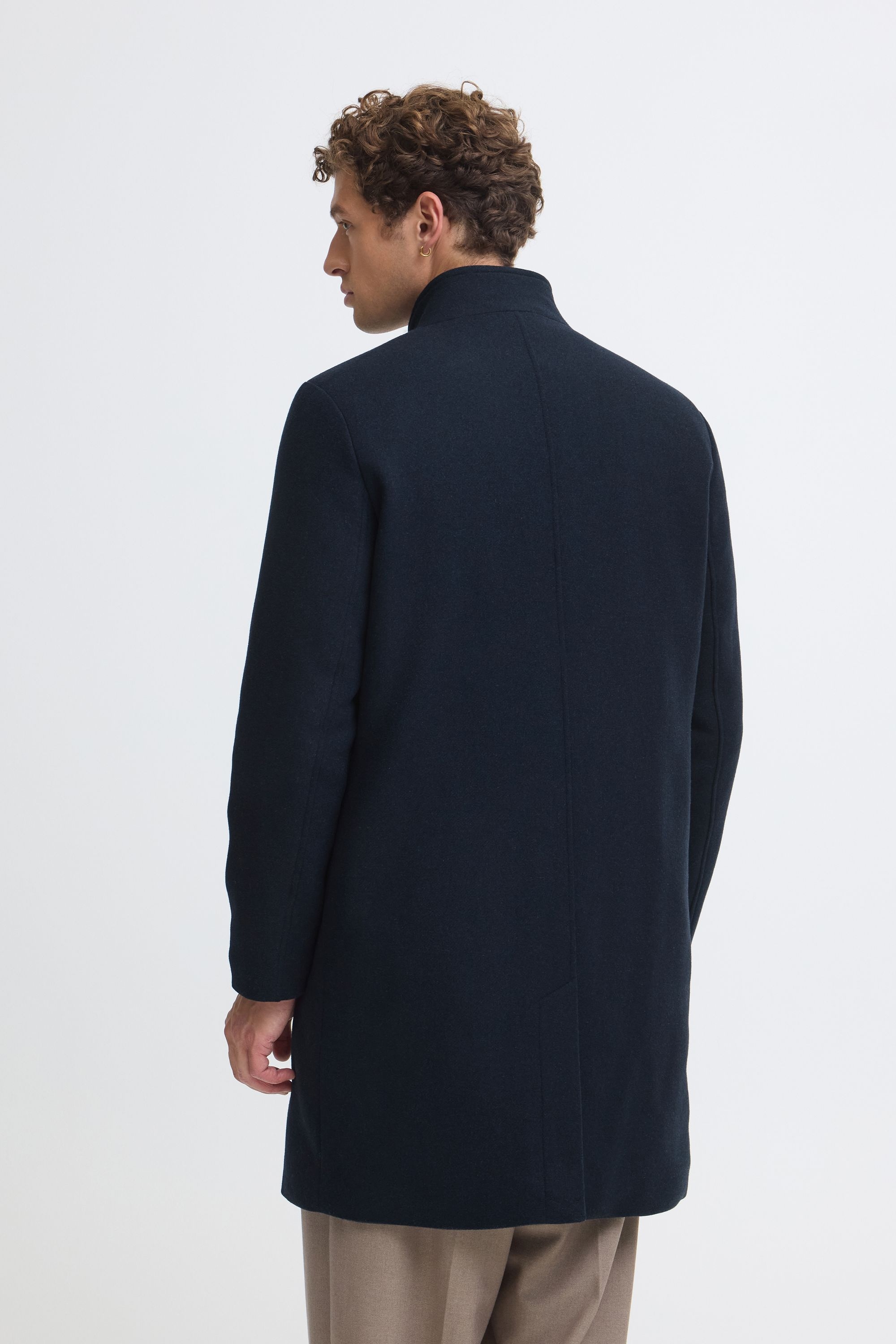 Casual Friday Wollmantel »Wollmantel CFGonzola«