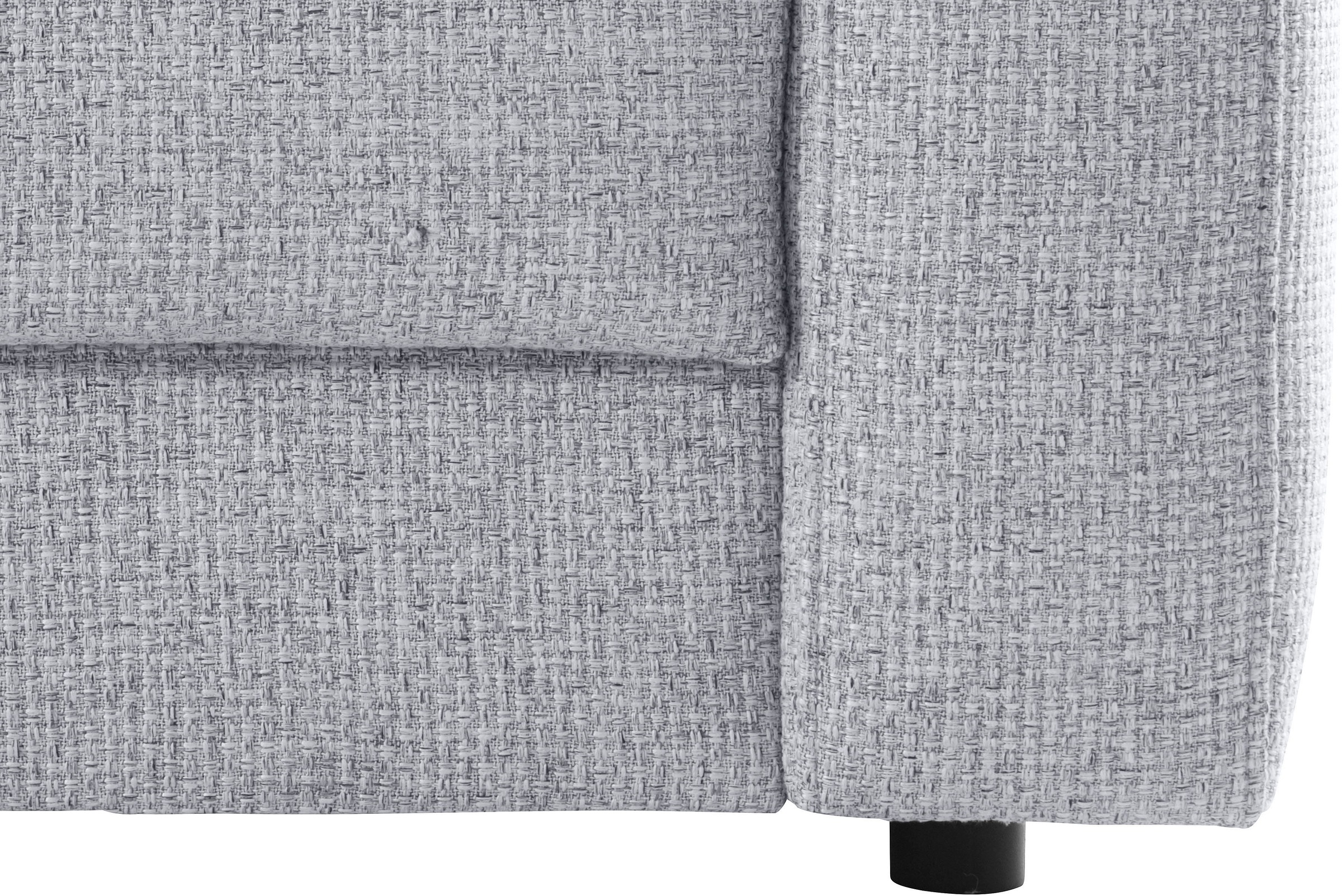 Places of Style Ecksofa »Bloomfield, Breite 304cm, Mega Polsterecke mit viel Platz, L-Form«, extra tiefe Sitzfläche, wahlweise mit Sitztiefenverstellung