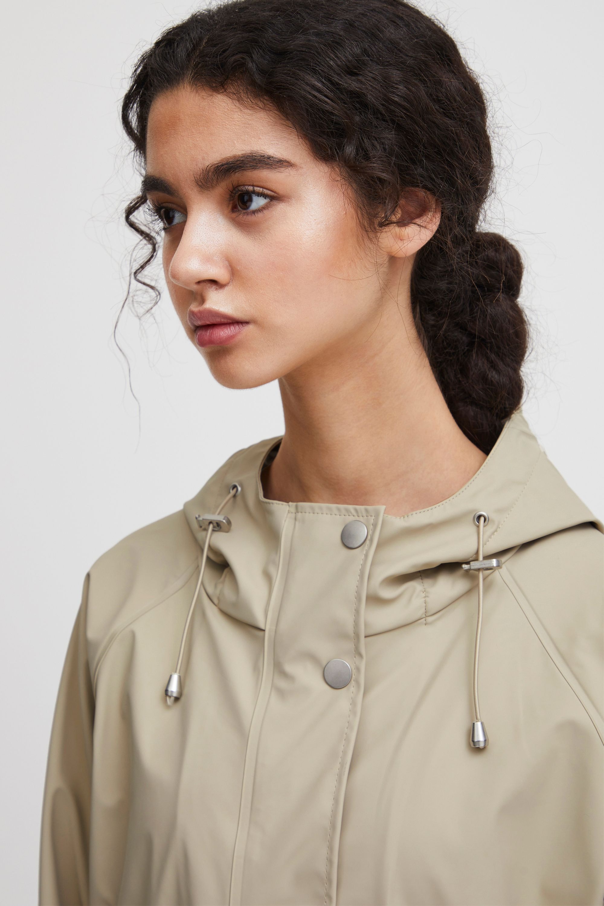 Ichi Regenjacke »Regenjacke IHTazi«, mit Kapuze