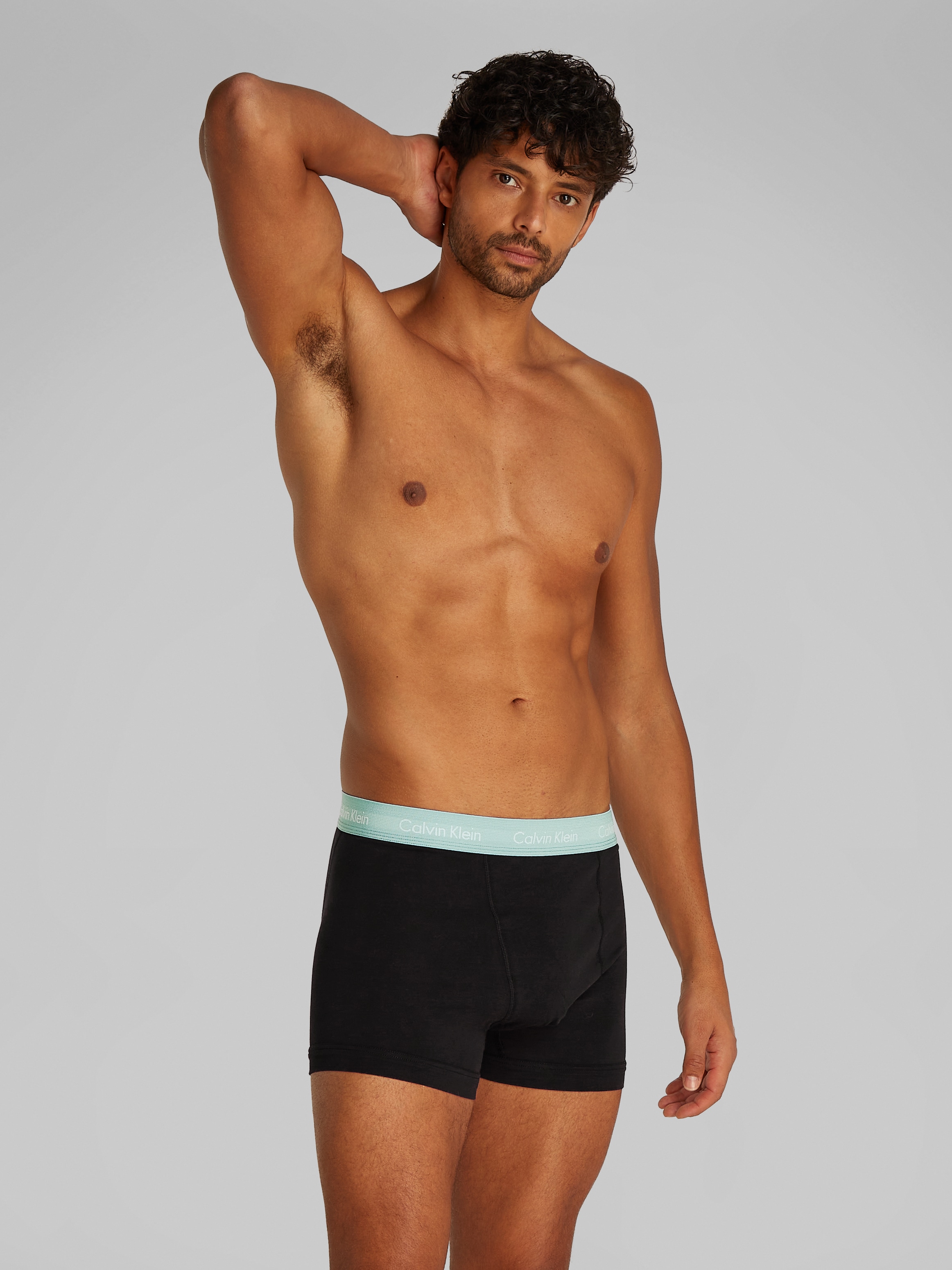 Calvin Klein Underwear Trunk »TRUNK 3PK«, (Packung, 3 St.), mit Calvin Klein Logo-Elastikbund (3 Stück)