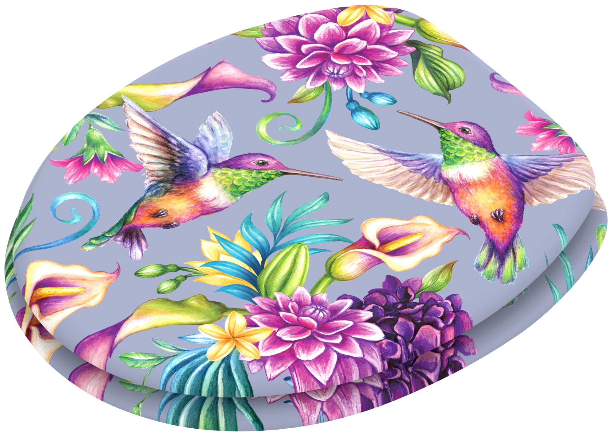 Sanilo WC-Sitz »Kolibri«, mit Absenkautomatik, BxL: 37,7 x 42,0 - 47,0 cm
