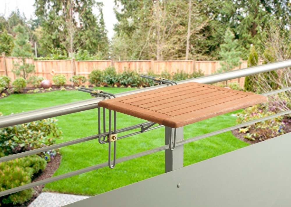 Balkonhängetisch »Holz«, für den Balkon geeignet, 60x40 cm