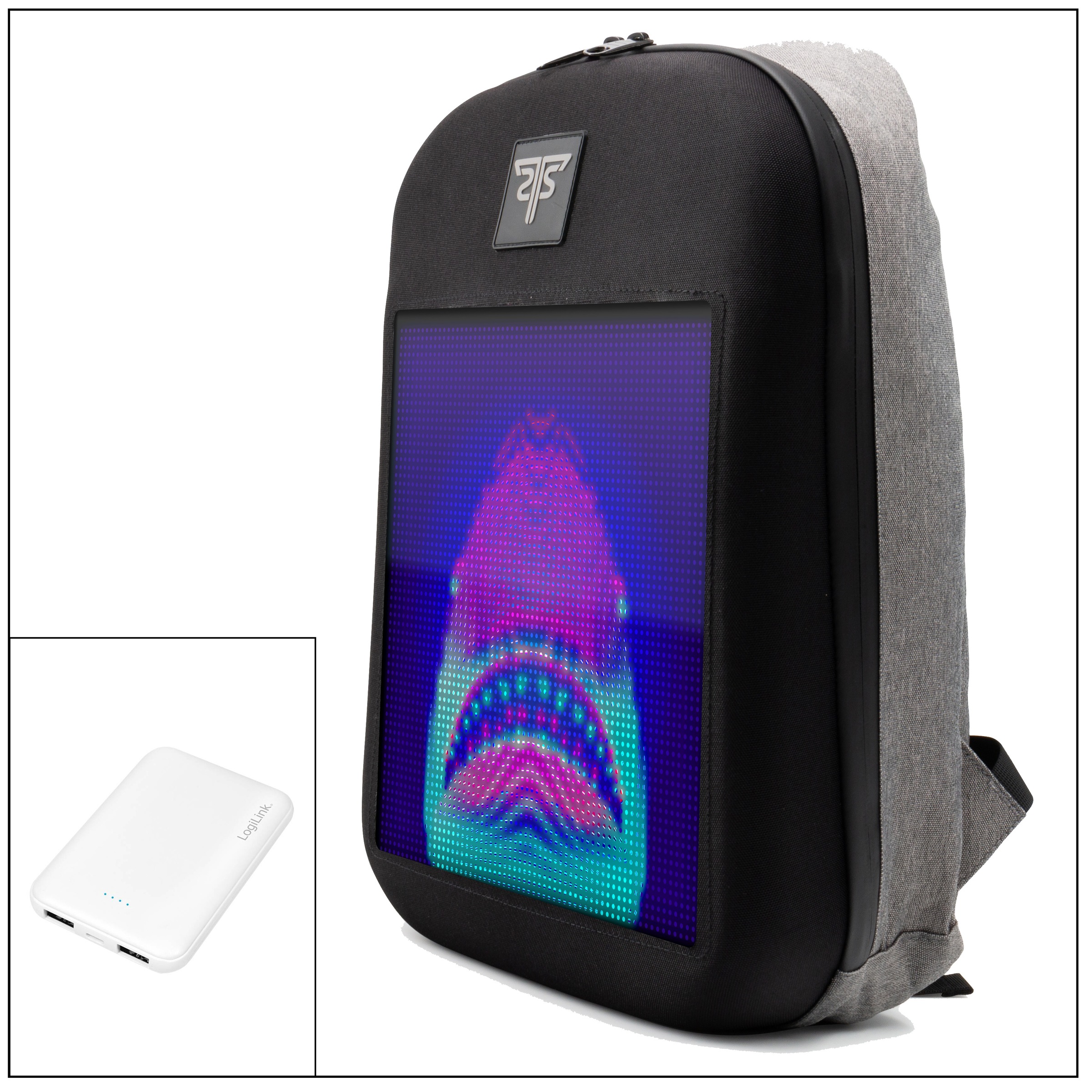 Hyrican Laptoprucksack »Striker Gaming Rucksack inklusive 5000 mAh Powerbank (LiPo)«