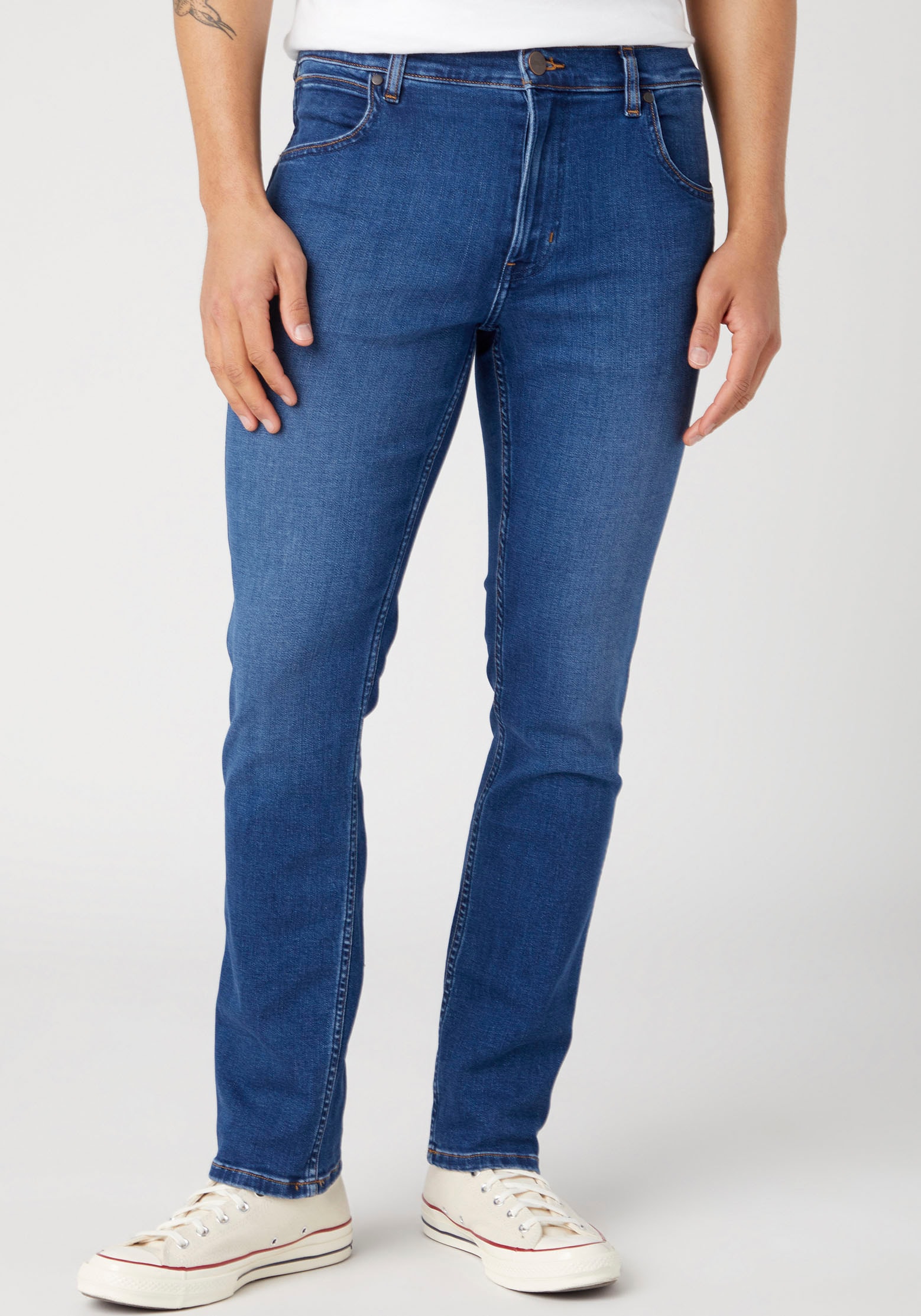 Regular bei »Greensboro Wrangler Straight«, shoppen Stretch-Jeans Straight Regular online OTTO