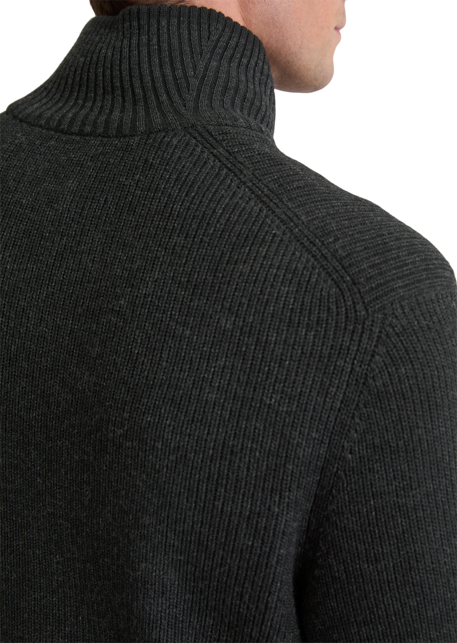 Marc O'Polo Troyer lässiger Bi-Color-Effekt