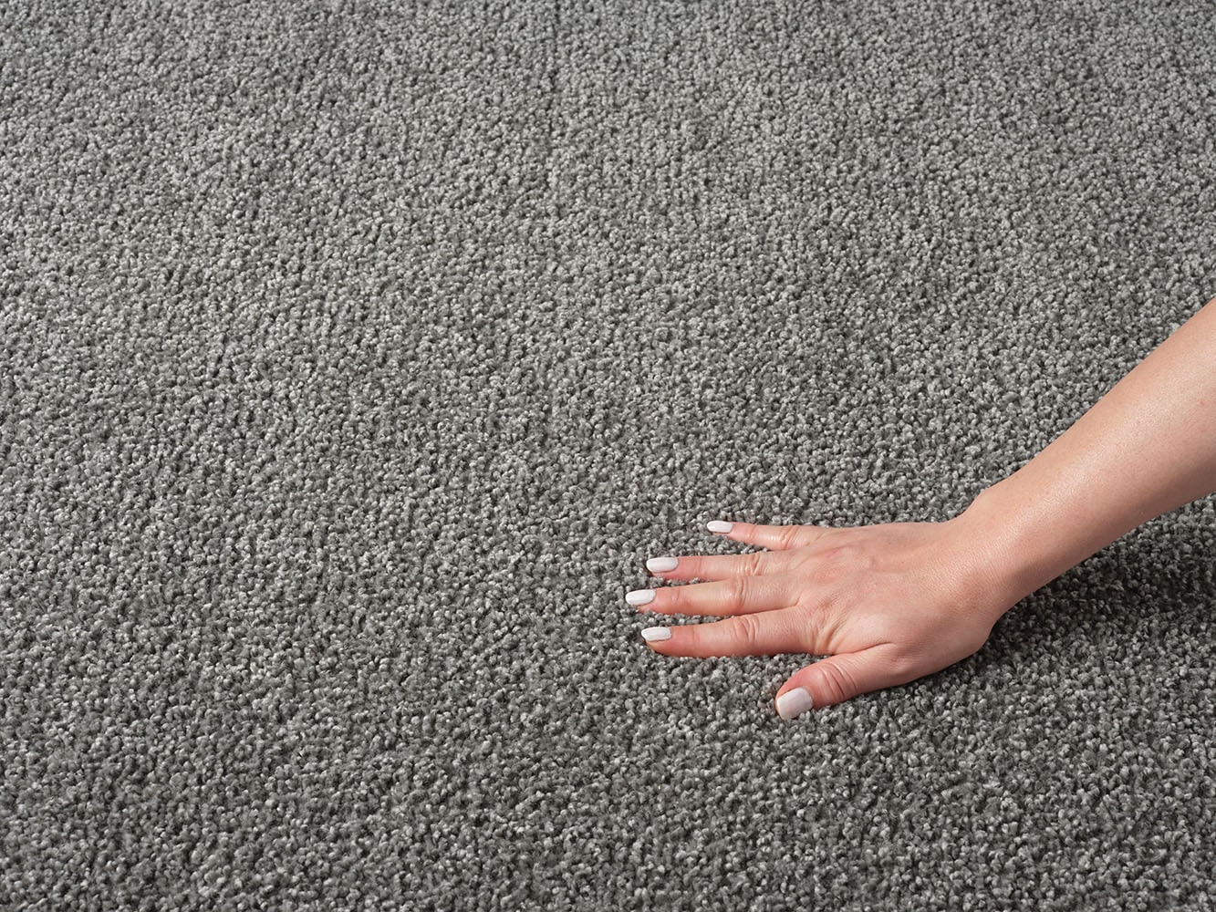 OTTO home Teppich »Lisam« rechteckig 15 mm Höhe meliert, uni, weich, Wohnzimmer, Schlafzimmer